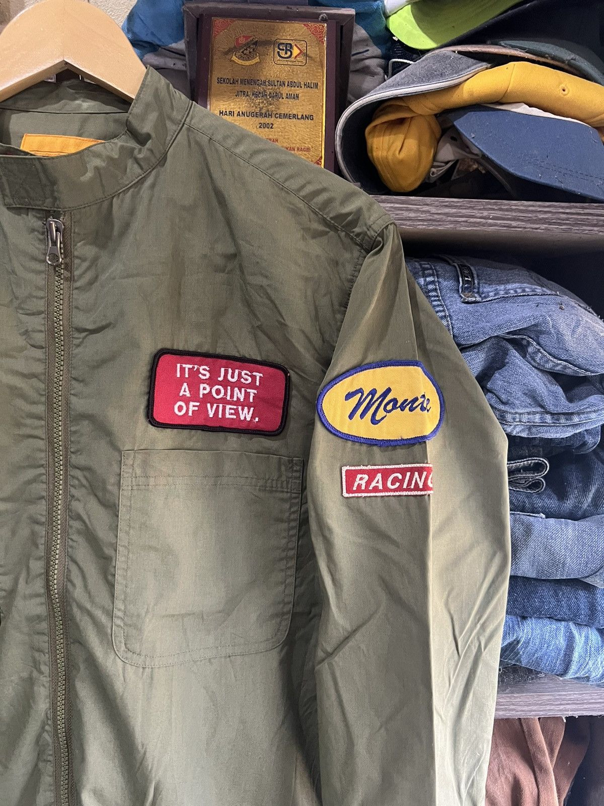 Other 🔥Claudy Boy Patches Zipper Jacket Size US M / EU 48-50 / 2 - 6 Thumbnail