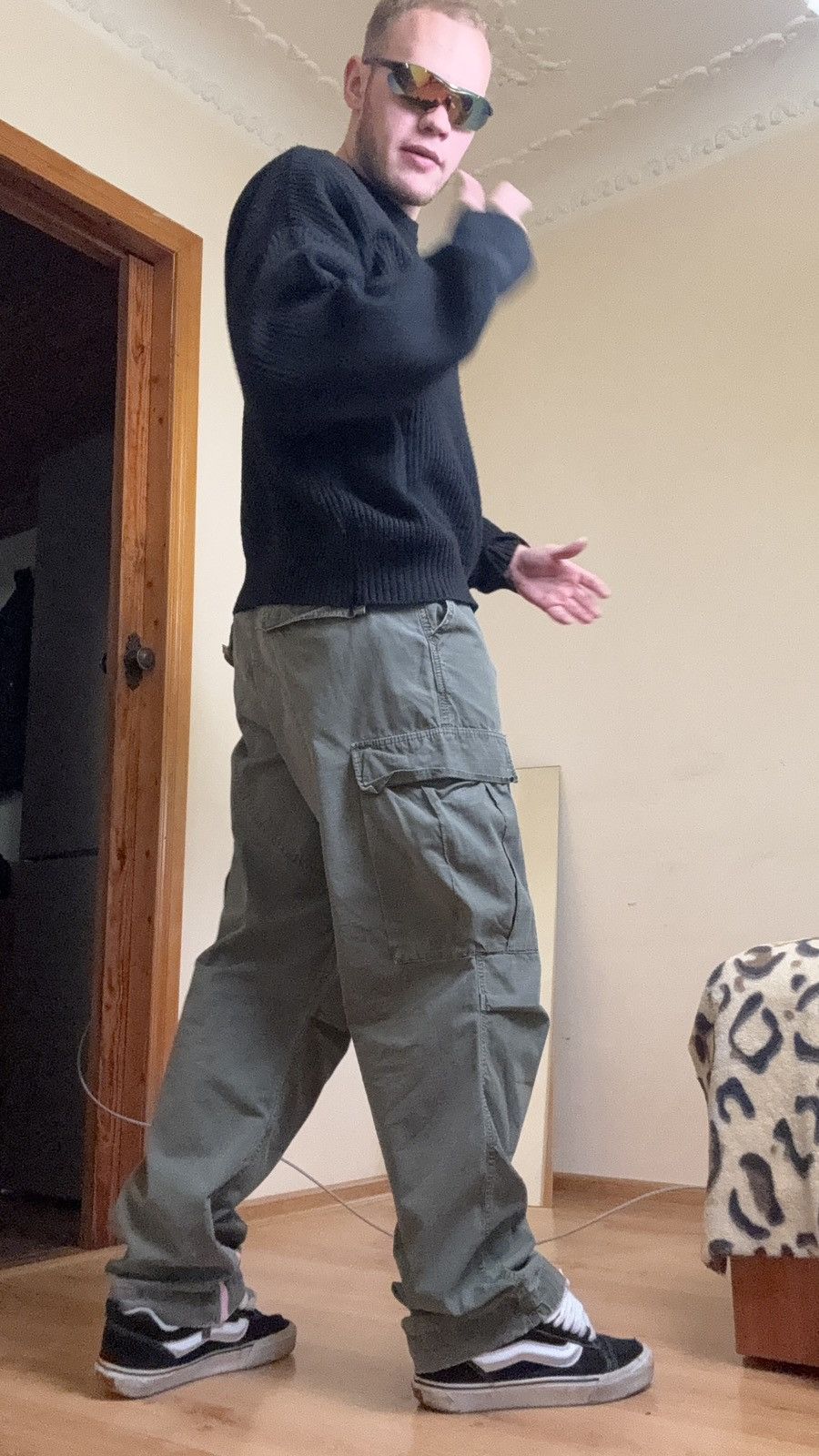 Carhartt Vintage 90s Carhartt Cargo Pants Multilpocket Olive Green L Size US 34 / EU 50 - 11 Thumbnail