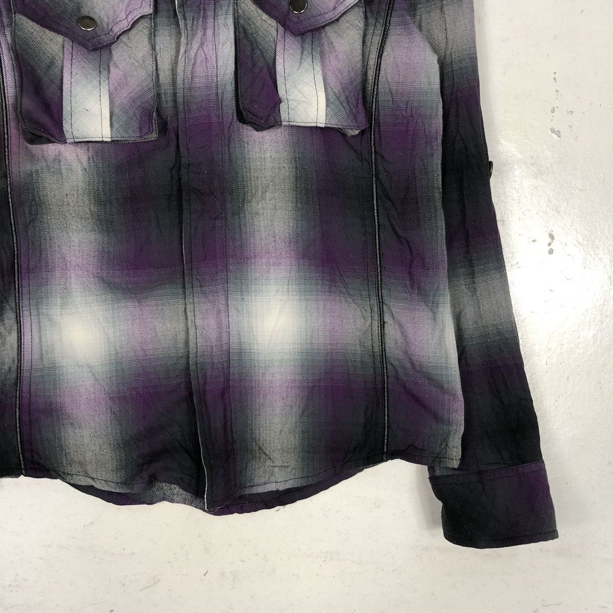 If Six Was Nine × Japanese Brand Black Label Punk Flannel Crazy Design Size US M / EU 48-50 / 2 - 4 Thumbnail