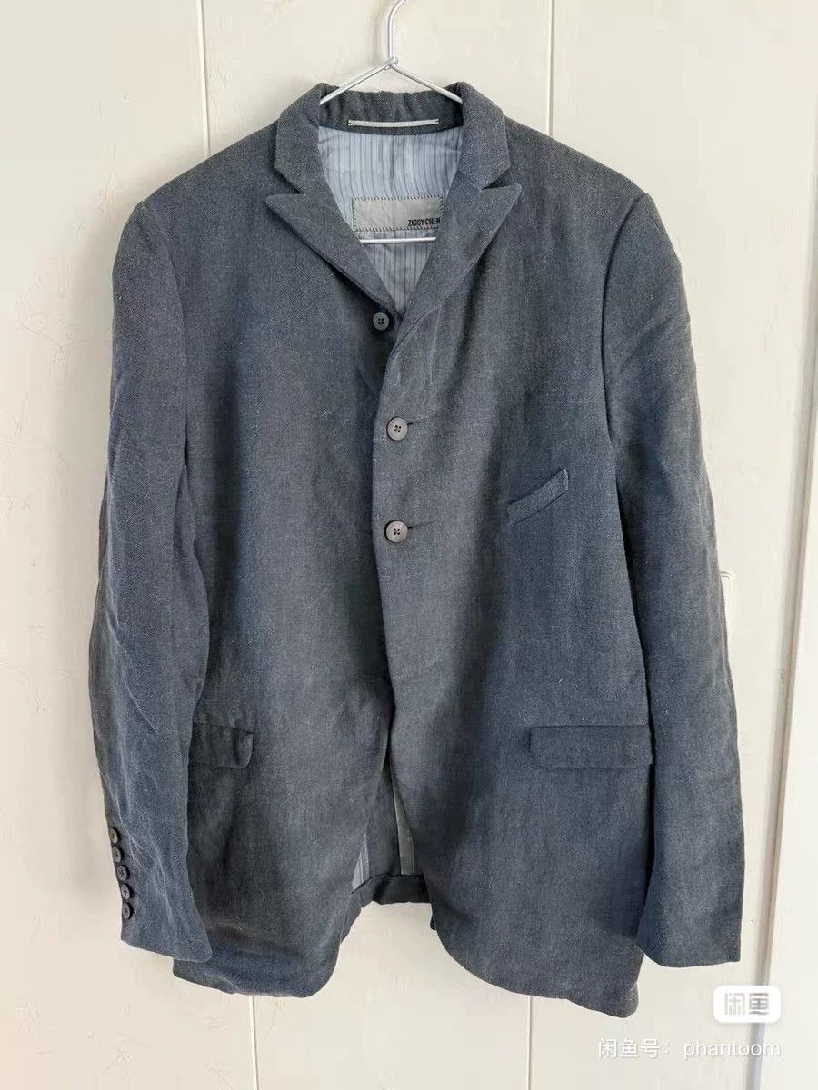 Ziggy Chen Ziggy Chen 14SS New Cold Dyed Slim Jacket 50 Size US M / EU 48-50 / 2 - 3 Thumbnail