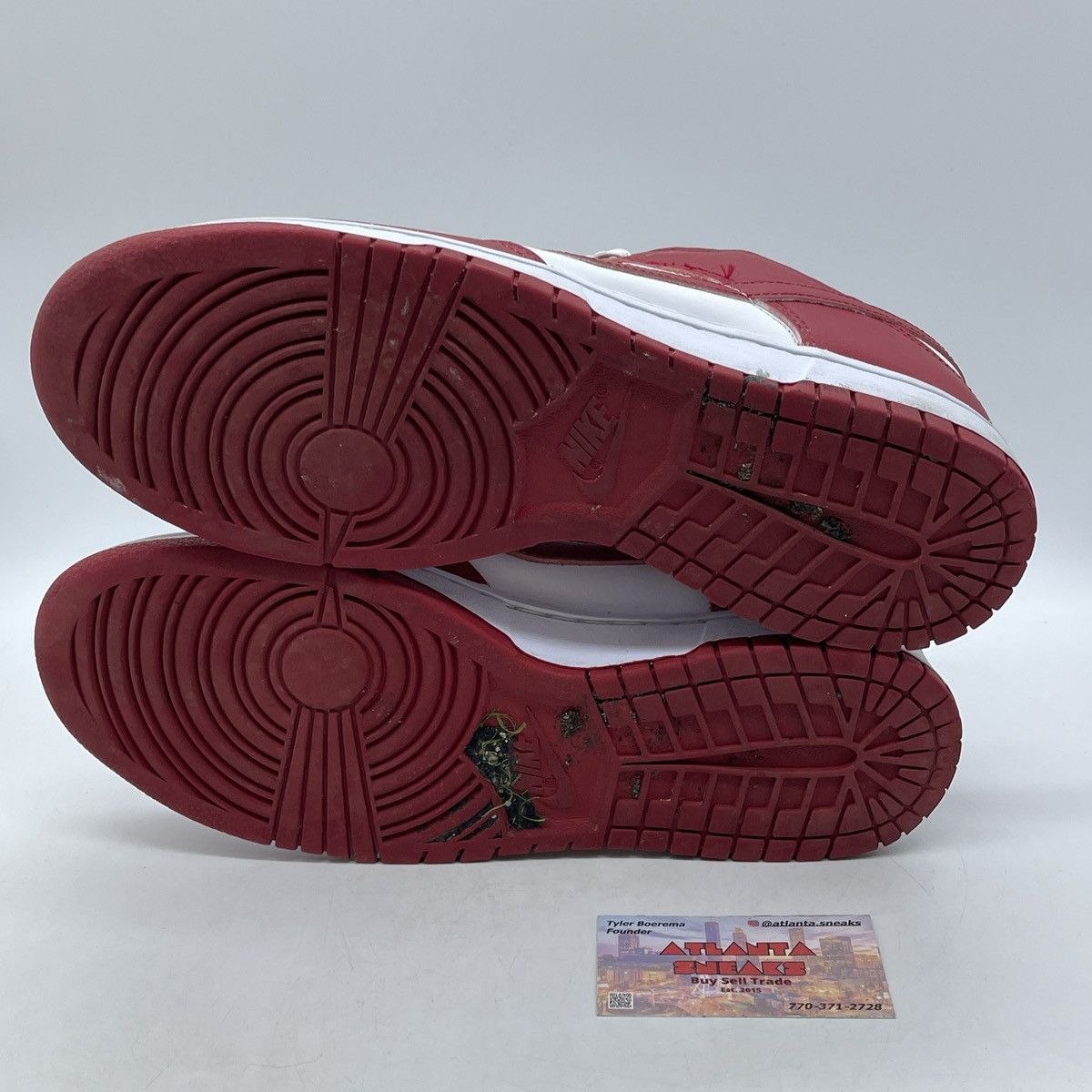 Nike Dunk low gym red Size US 12 / EU 45 - 7 Thumbnail