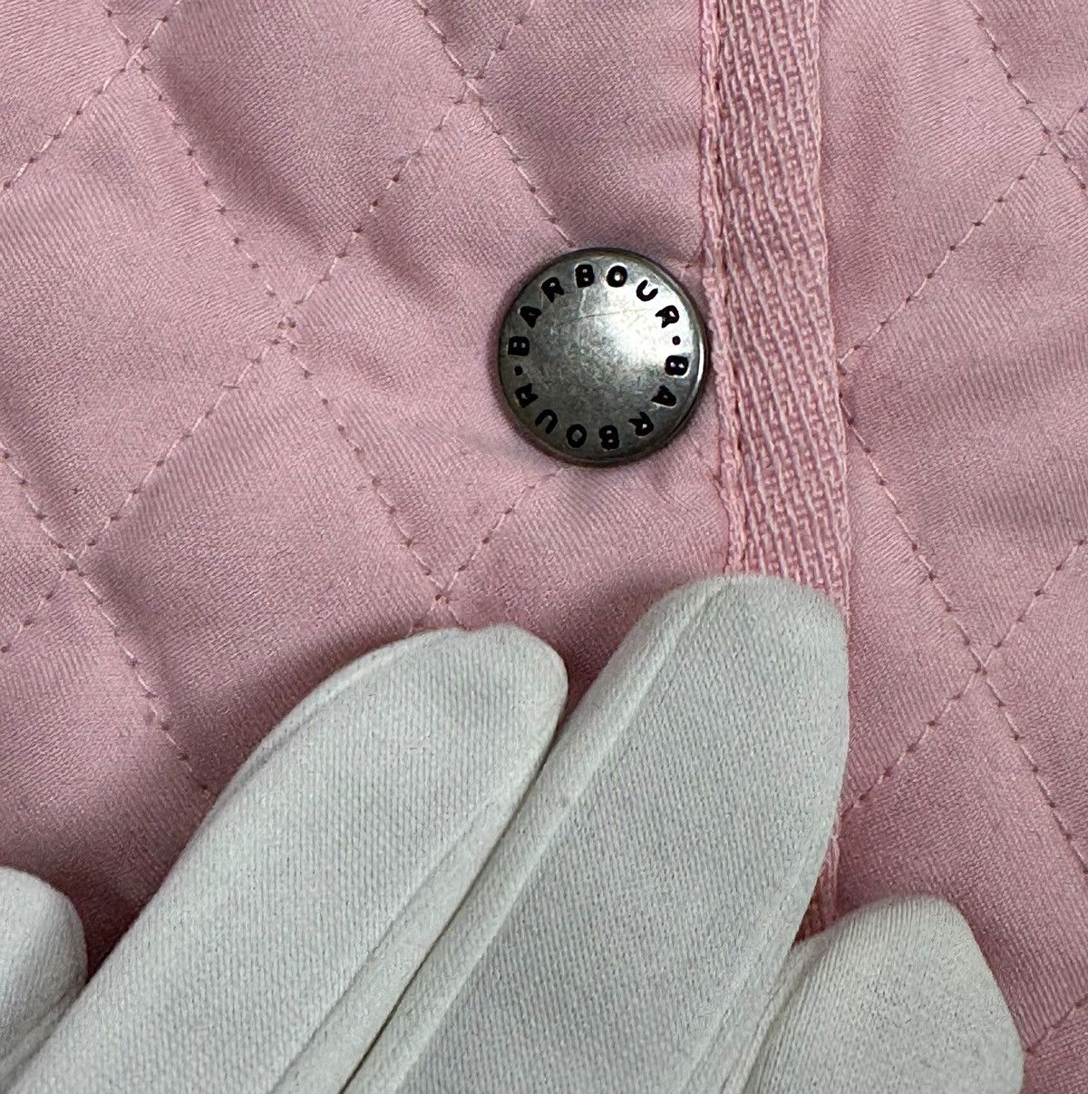 Barbour Barbour Fulborn Quilted Lightweight Jacket Pink size UK12 Size M / US 6-8 / IT 42-44 - 16 Thumbnail