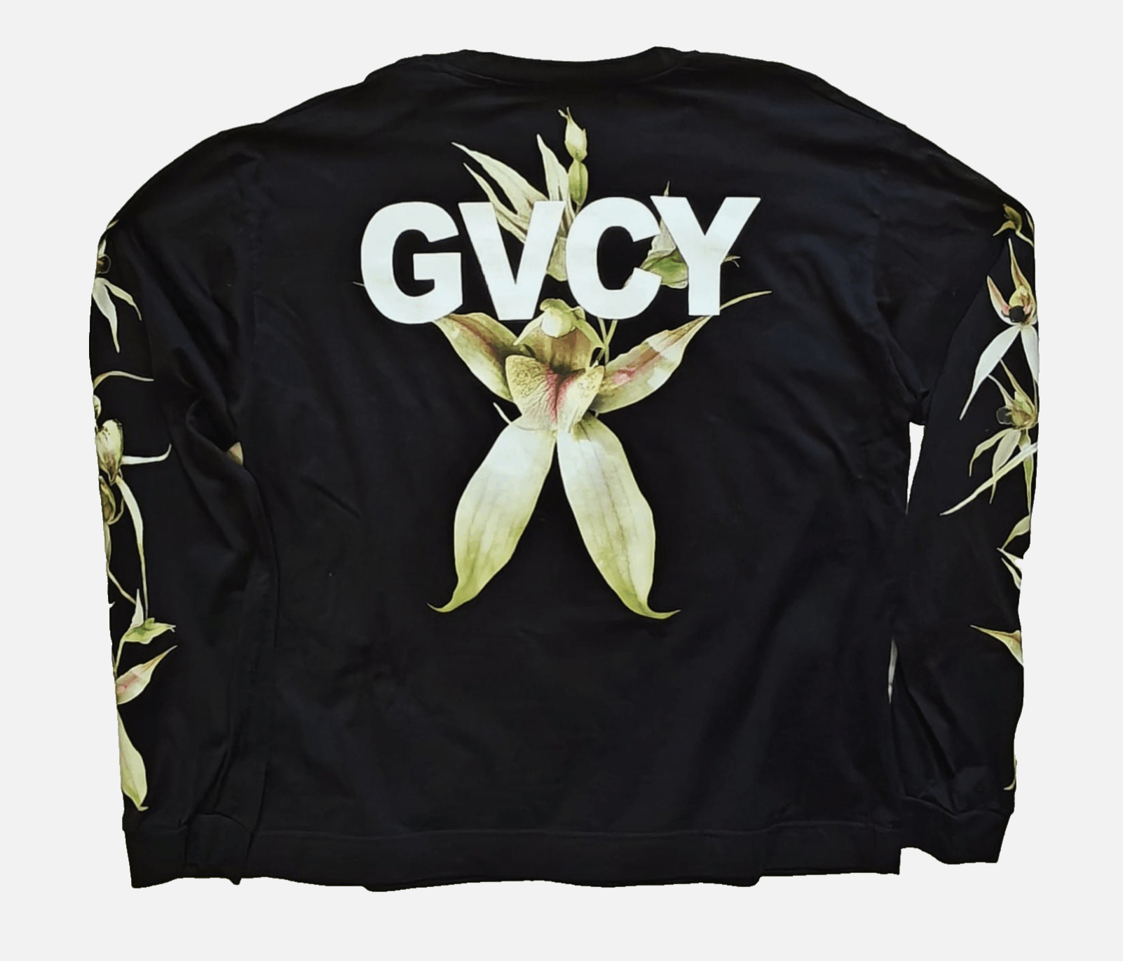 Givenchy Givenchy GVCY Floral Print 4G Logo LS T Shirt L Size US L / EU 52-54 / 3 - 1 Thumbnail