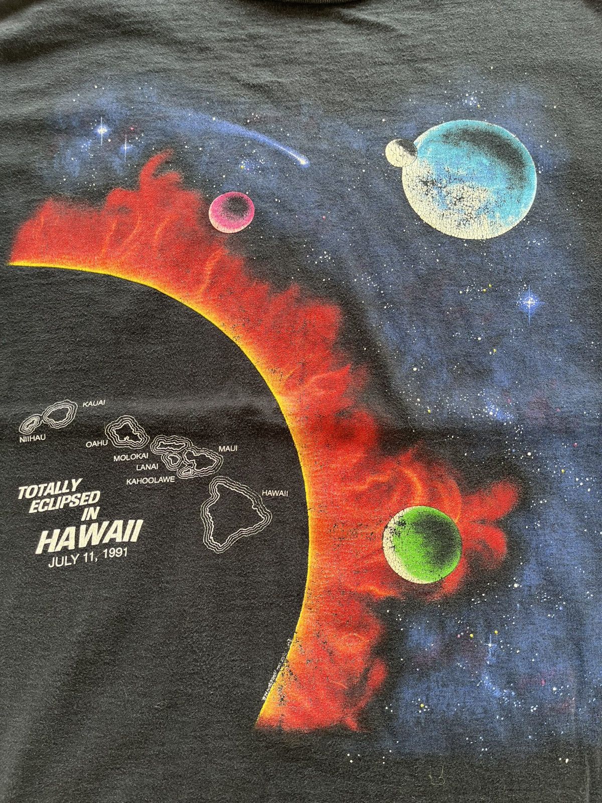 Vintage Hawaii x Space t- shirt 1990’s Size US L / EU 52-54 / 3 - 2 Thumbnail