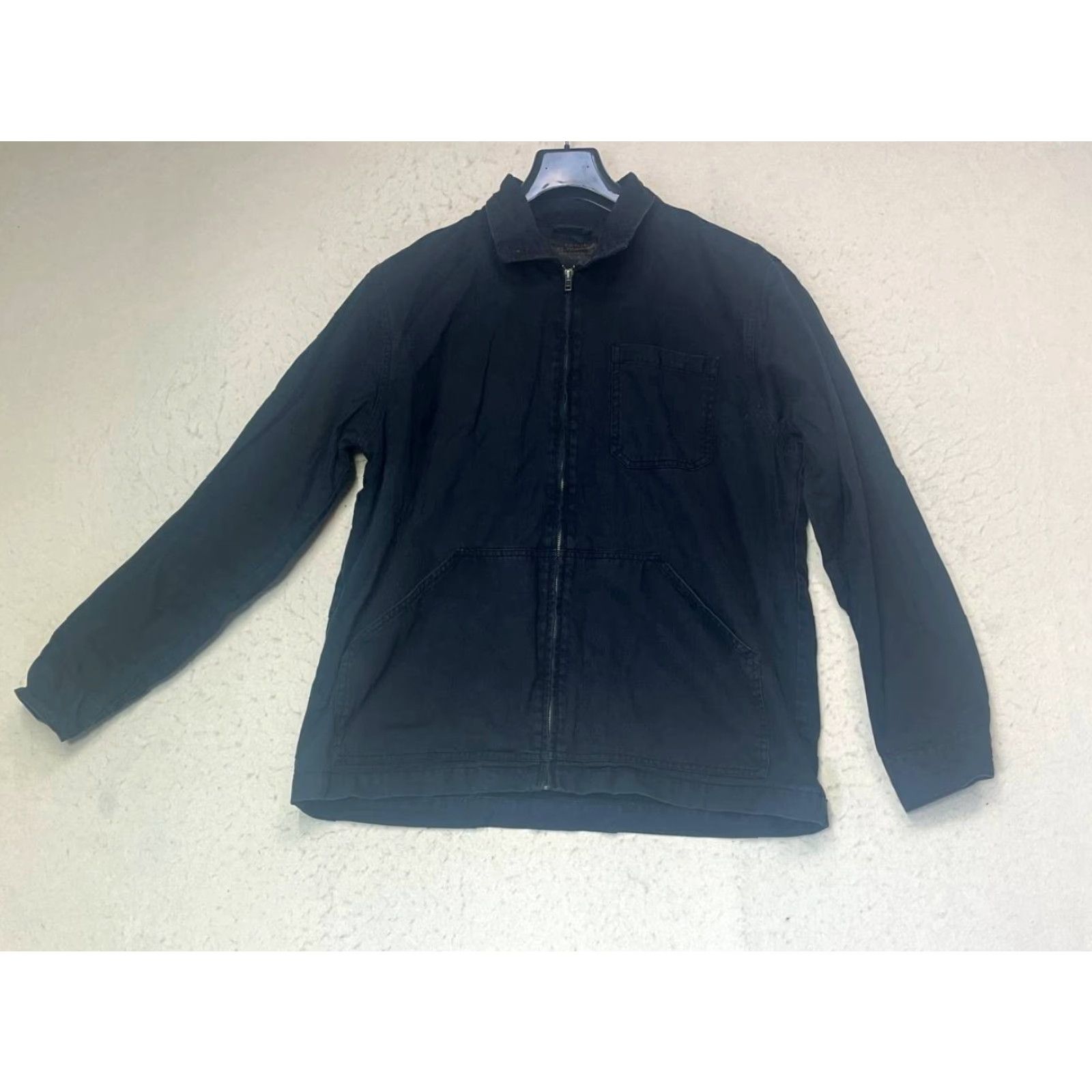 Vintage Vintage Cotton Company Remastered Full Zip Jacket Men L Black Geometric Military Jacket Size US L / EU 52-54 / 3 - 2 Thumbnail
