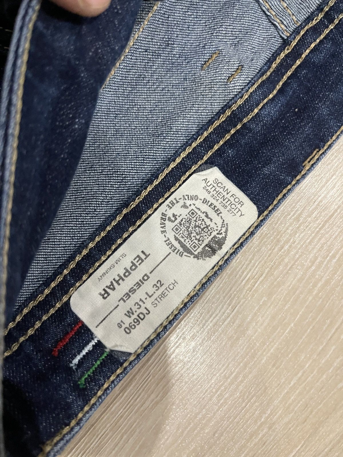 Diesel Diesel jeans 31/32 tepphar Size US 31 - 4 Thumbnail