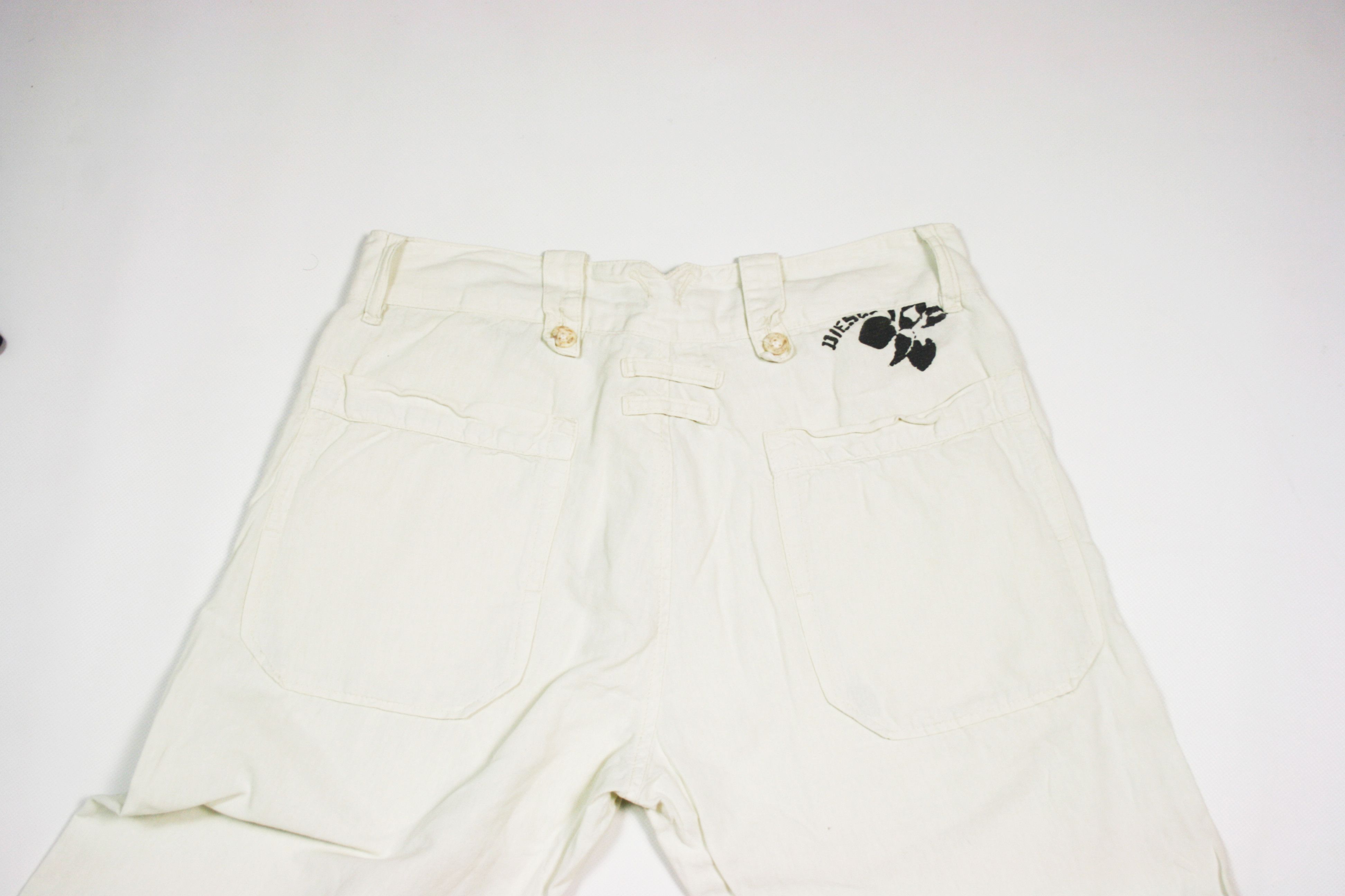 Diesel 00S Cotton Linen Relax Baggy Pants Vintage Size US 30 / EU 46 - 4 Thumbnail
