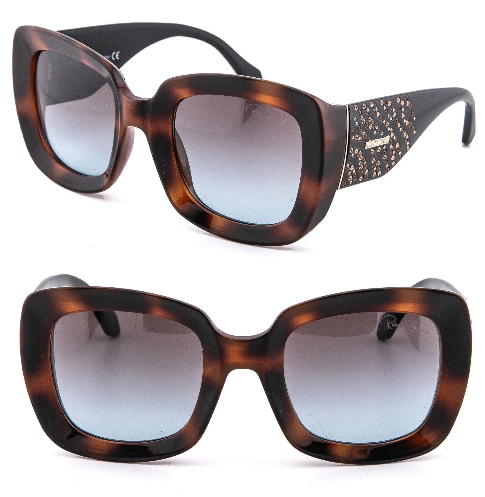 Roberto Cavalli ROBERTO CAVALLI 1049 CHIANTI RC1049S Brown Bold Sunglasses Size ONE SIZE - 1 Thumbnail