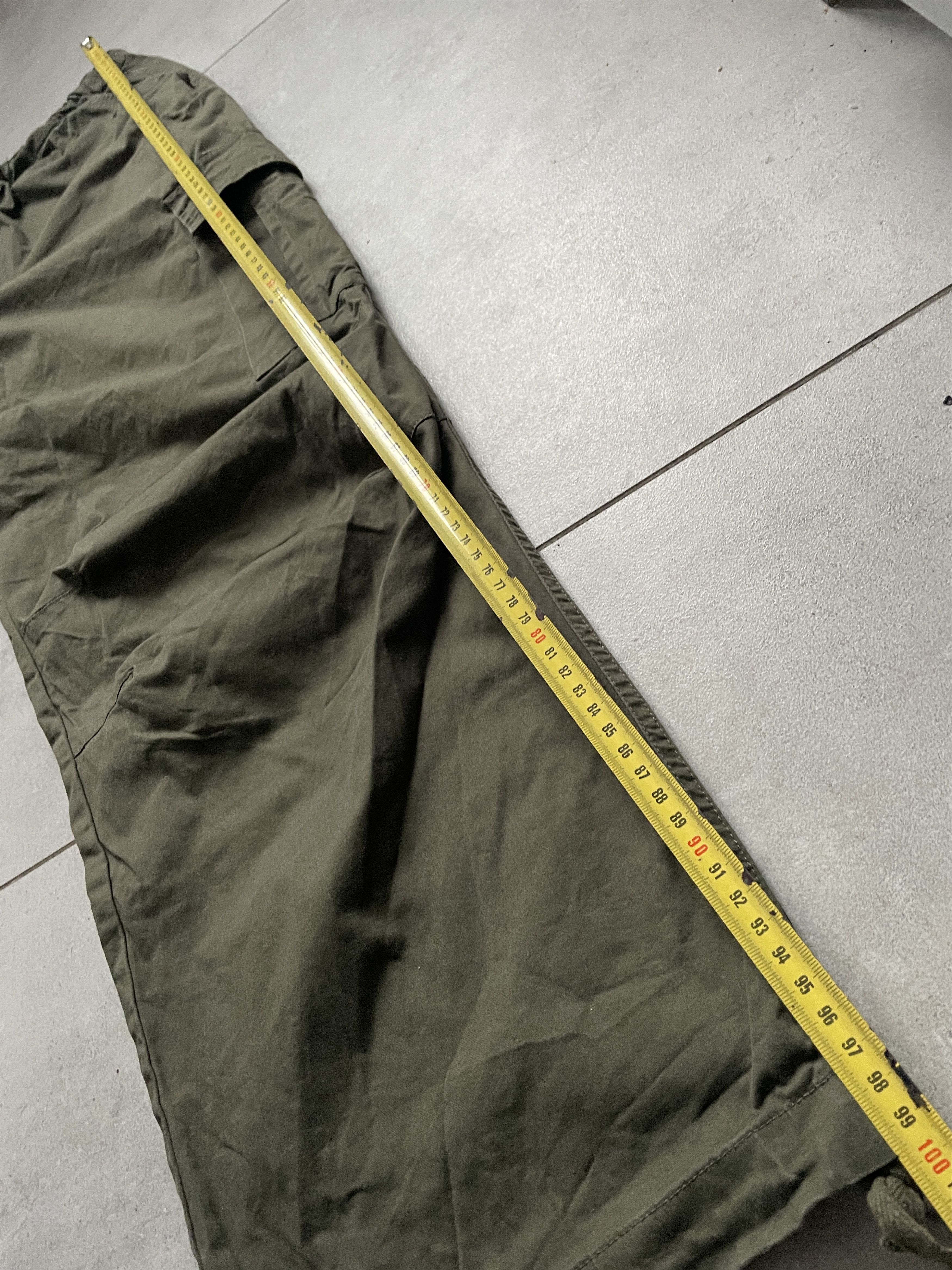 Ed Hardy ED HARDY CHRISTIAN AUDIGIER BAGGY OLIVE CARGO PANTS Size US 34 / EU 50 - 8 Thumbnail