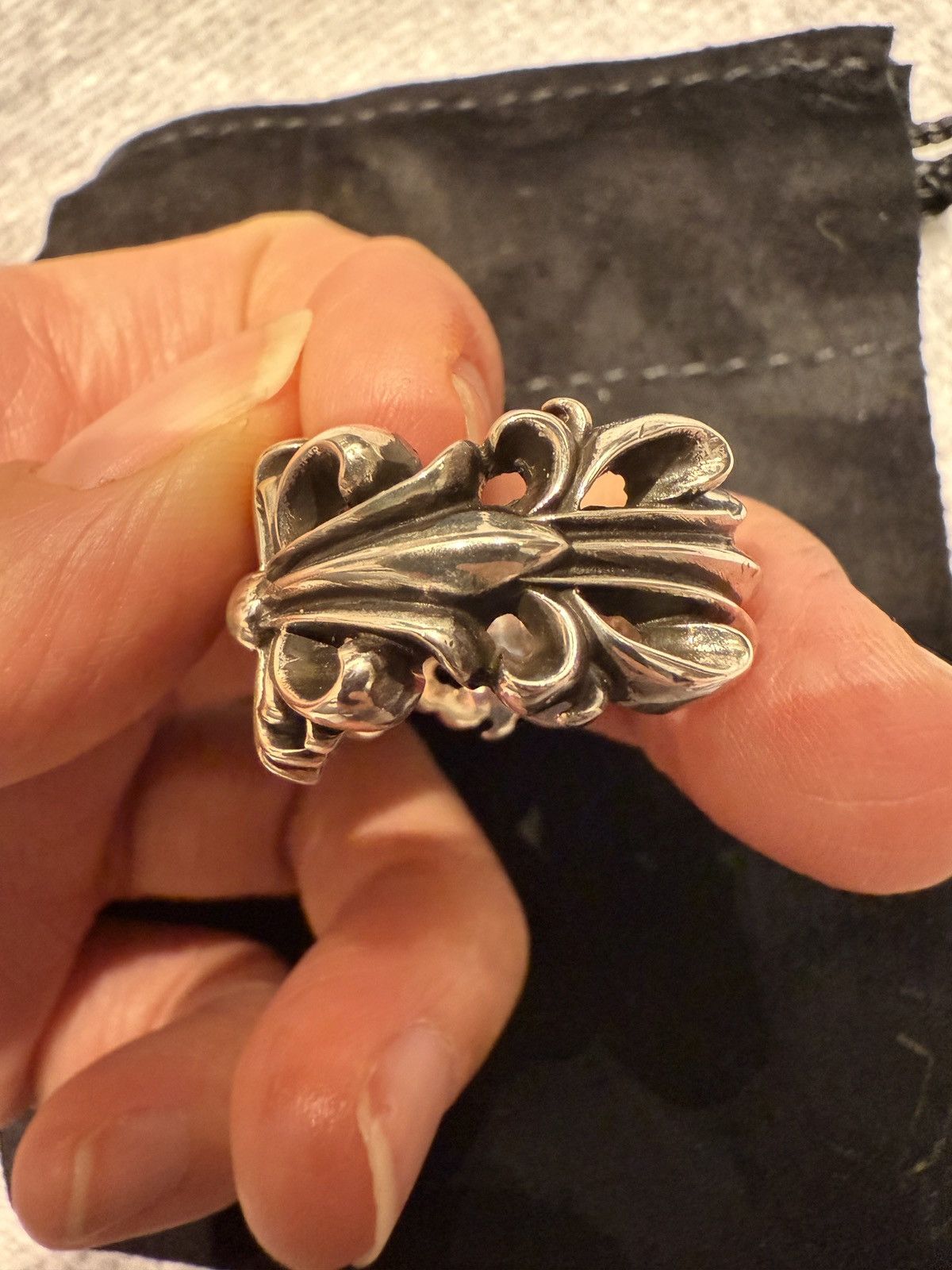 Chrome Hearts Chrome Hearts Double Floral Ring size 8 Size ONE SIZE - 4 Thumbnail