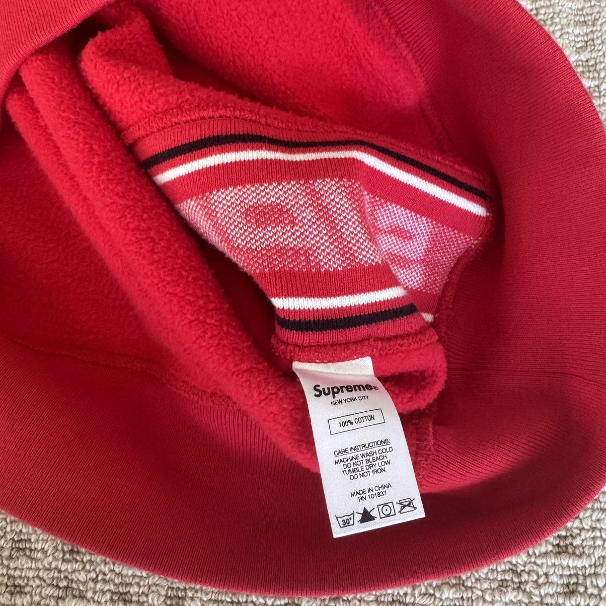 Supreme Supreme Text Rib Hooded Sweatshirt Size US L / EU 52-54 / 3 - 5 Thumbnail