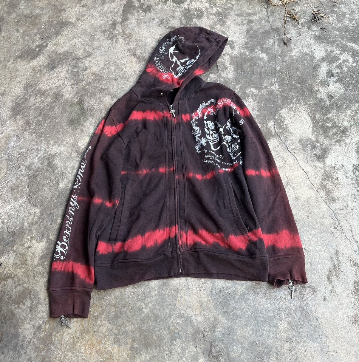 BERNINGS SHO Bernings Sho Archive Zip Plaid Hoodie | Grailed