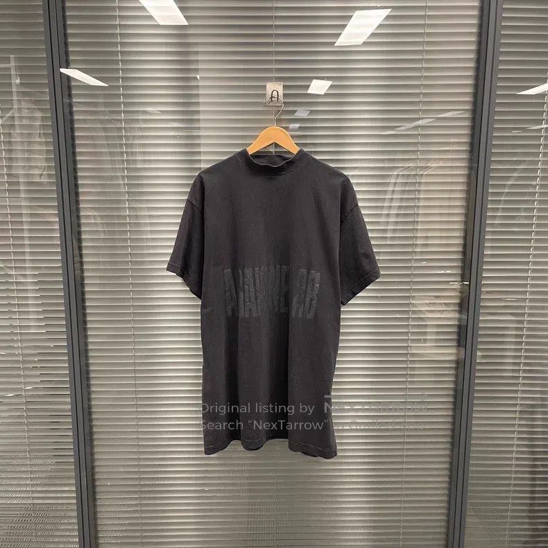 Balenciaga Balenciaga Letter Print Crew Neck Short Sleeve Size US S / EU 44-46 / 1 - 1 Thumbnail
