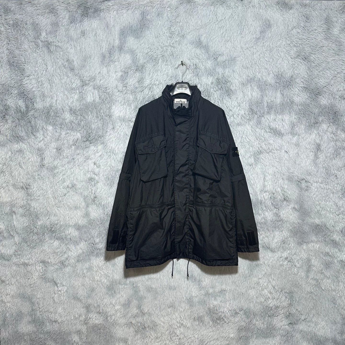 Stone Island Stone Island Black Jacket Outerwear Size US XL / EU 56 / 4 - 1 Thumbnail