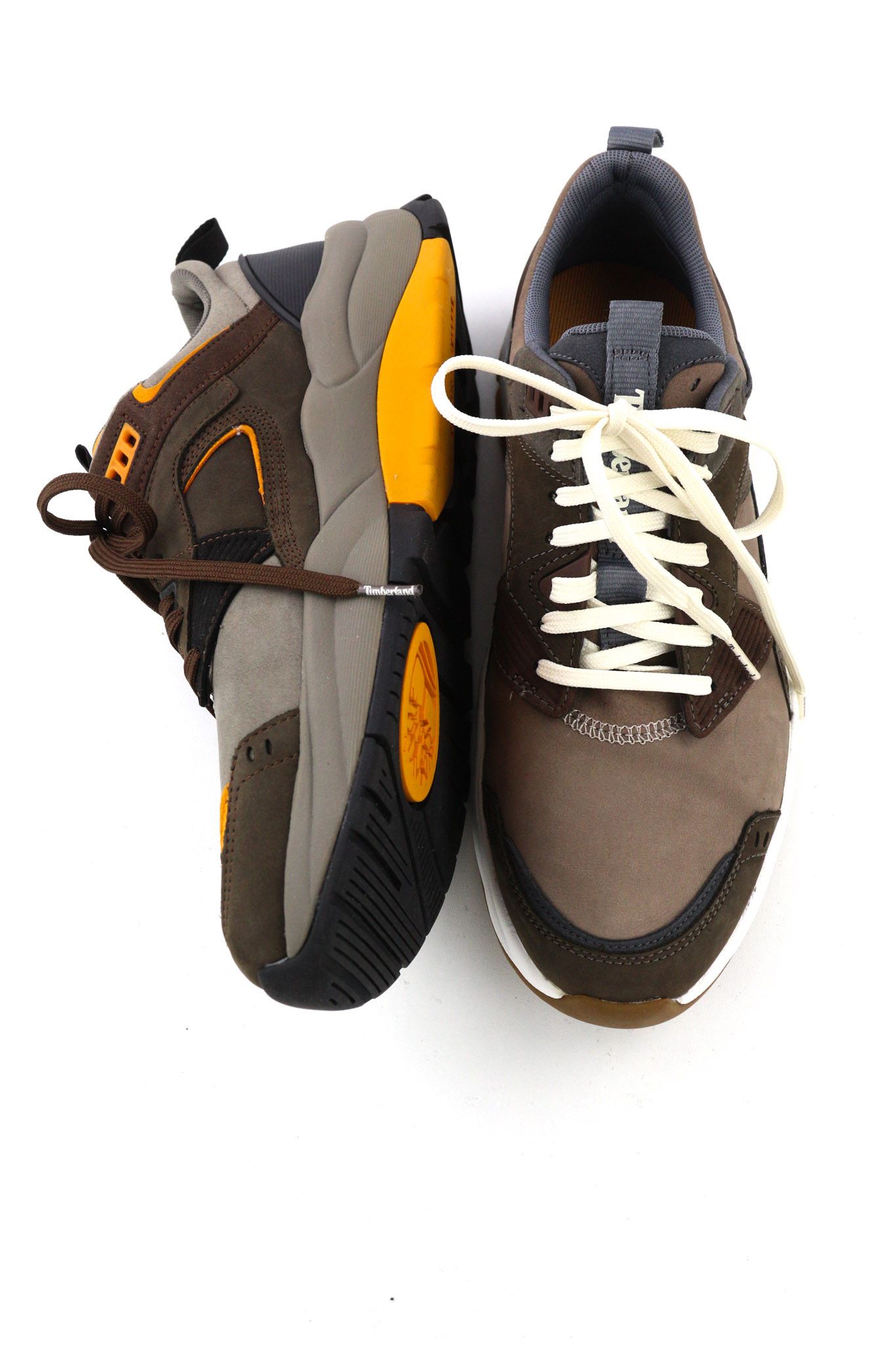 Timberland A2N9Q-A4850 EU42/43 Brown Leather Low-Top 80855 Size US 9.5 / EU 42-43 - 7 Thumbnail