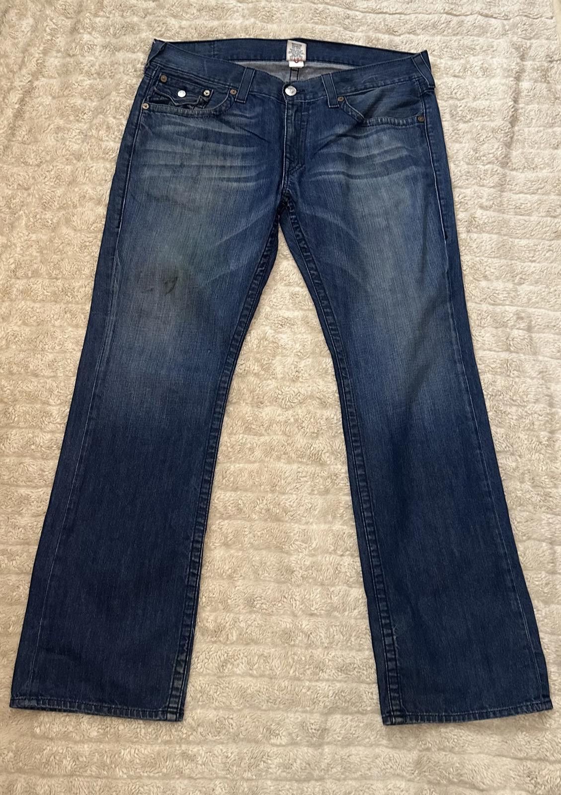 True Religion True Religion Y2K Black Cornell straight jeans Size 38 Size US 38 / EU 54 - 1 Thumbnail