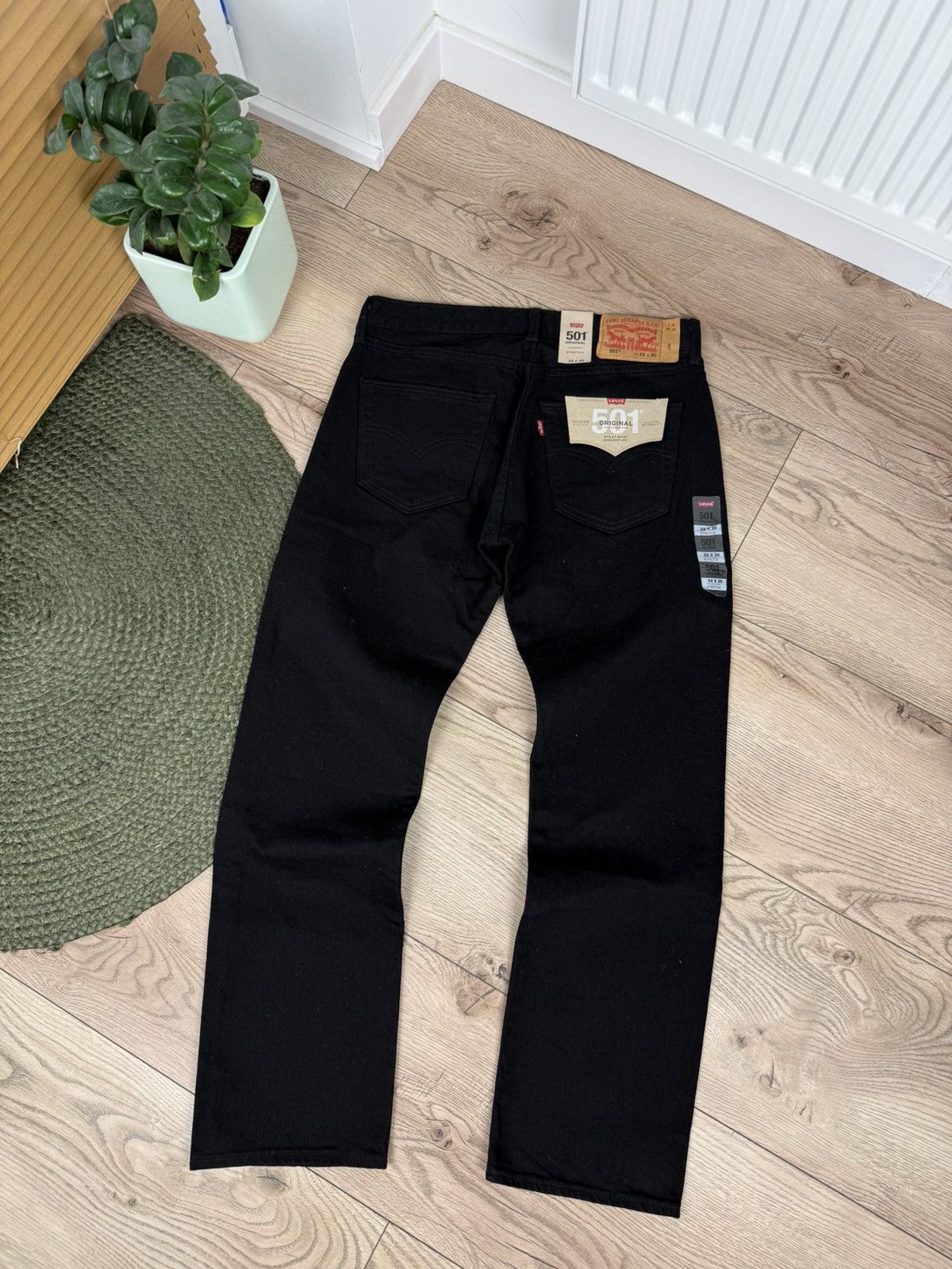 Levi's Vintage Levi’s 501 Black Denim Jeans 32x30 Size US 32 / EU 48 - 1 Thumbnail