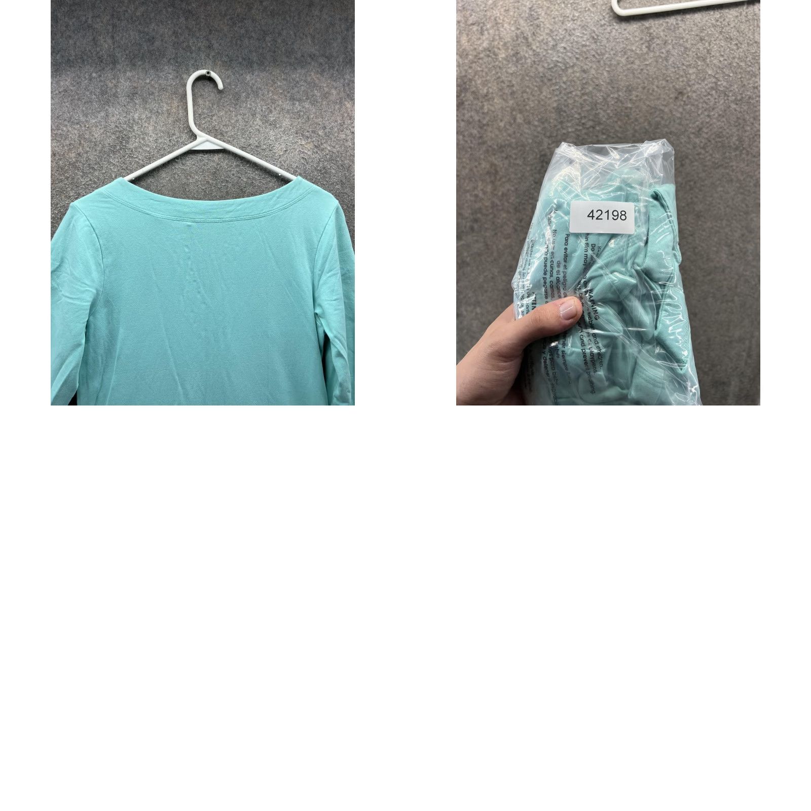 Tommy Bahama Tommy Bahama Shirt Womens M Blue V-Neck 3/4 Sleeve Tunic Jersey Top Pockets Size M / US 6-8 / IT 42-44 - 8 Thumbnail