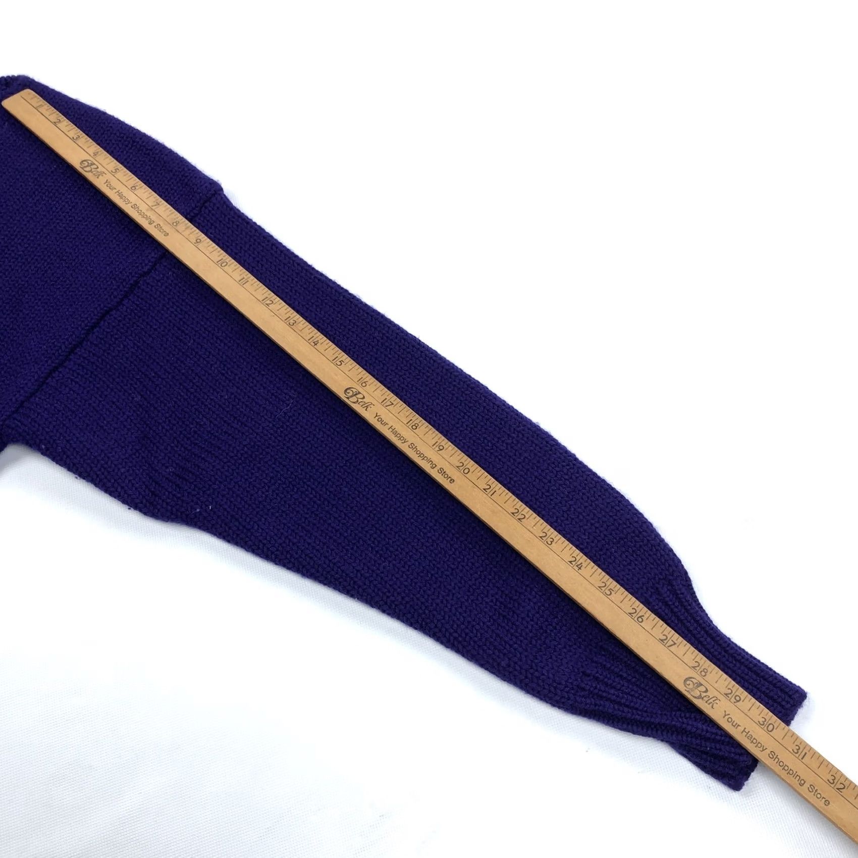 Polo Ralph Lauren Polo Ralph Lauren Men's XL Purple 100% Wool Crew Neck Sweater Embroidered Crest Pullover Knit Solid Classic Preppy Mens Size US XL / EU 56 / 4 - 7 Thumbnail