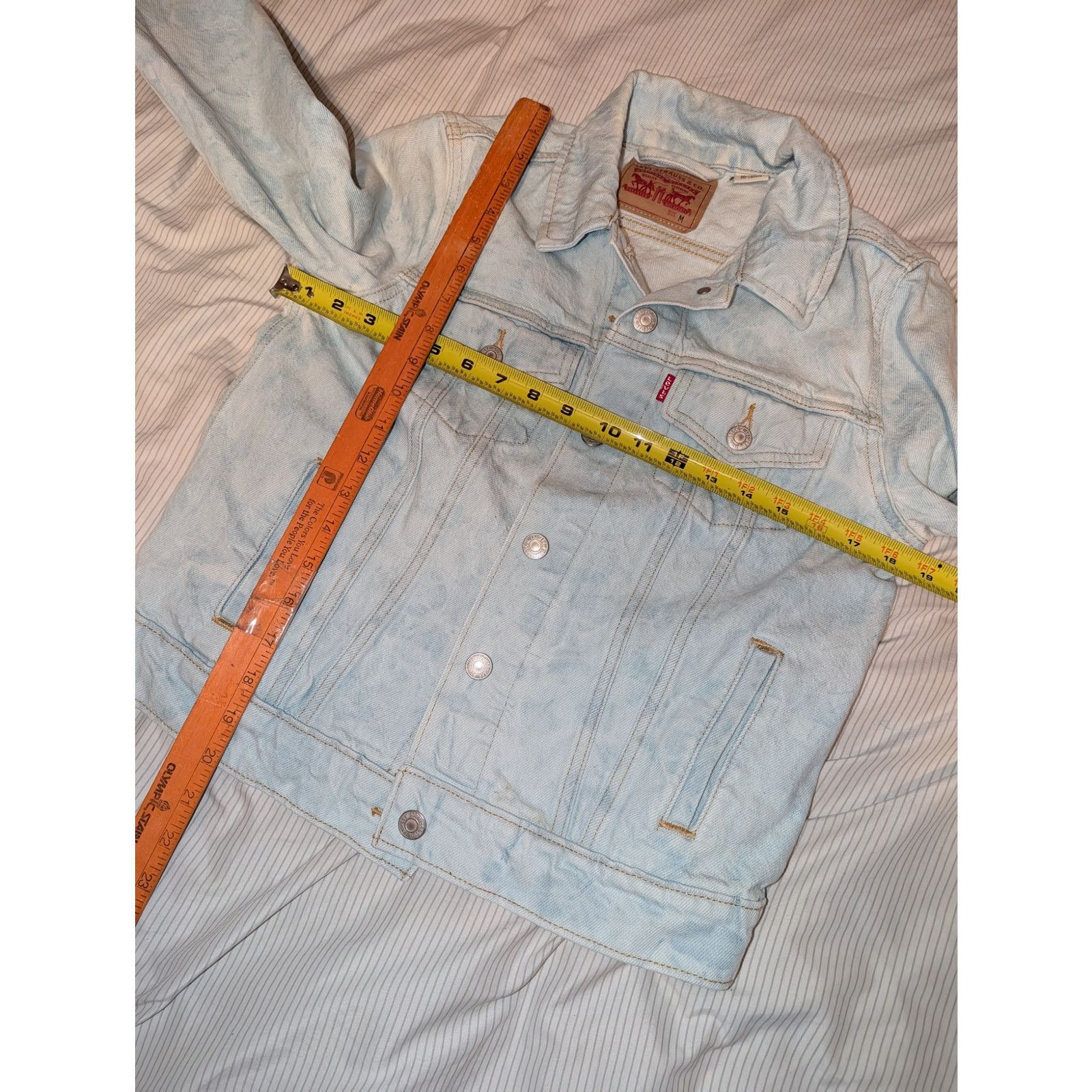 Levi's Levi's Denim Jean Jacket Size Medium Women's Trucker Size M / US 6-8 / IT 42-44 - 3 Thumbnail