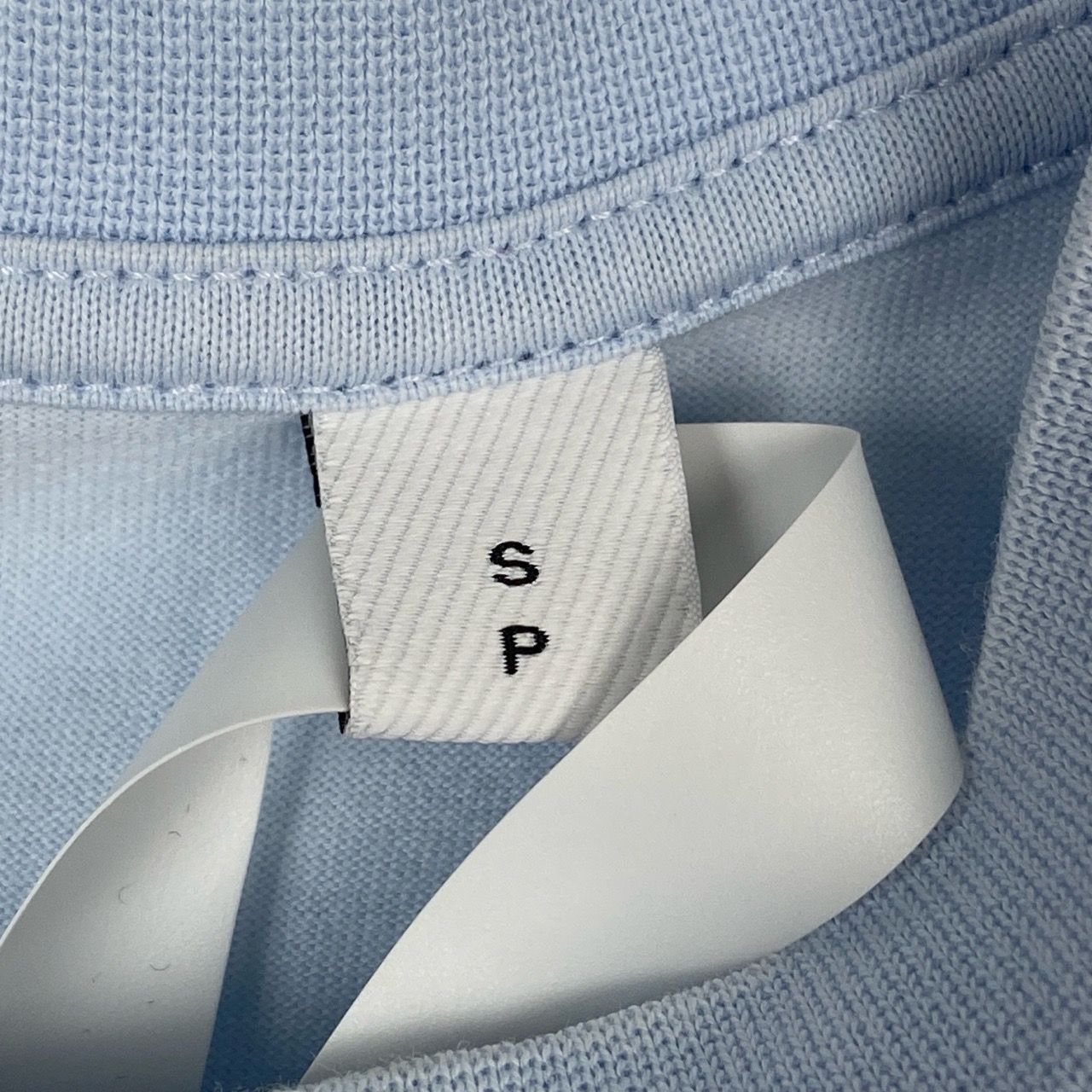 Burberry [Burberry] Lettering Print Round-Neck Blue Cotton Short-Slee Size S / US 4 / IT 40 - 5 Thumbnail