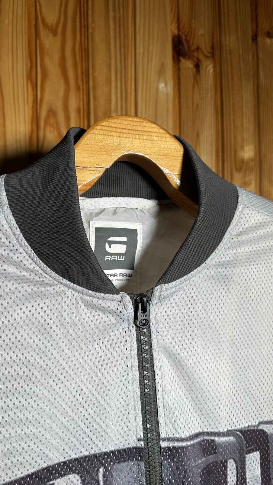 G-Star g star raw Lightweight mesh bomber Size US L / EU 52-54 / 3 - 9 Thumbnail