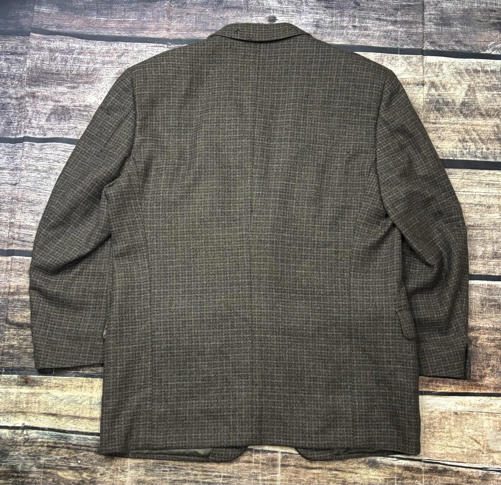 Bloomingdale's Joseph Abboud for Bloomingdales Blazer Jacket Mens 44R Wool Size 44R - 3 Thumbnail