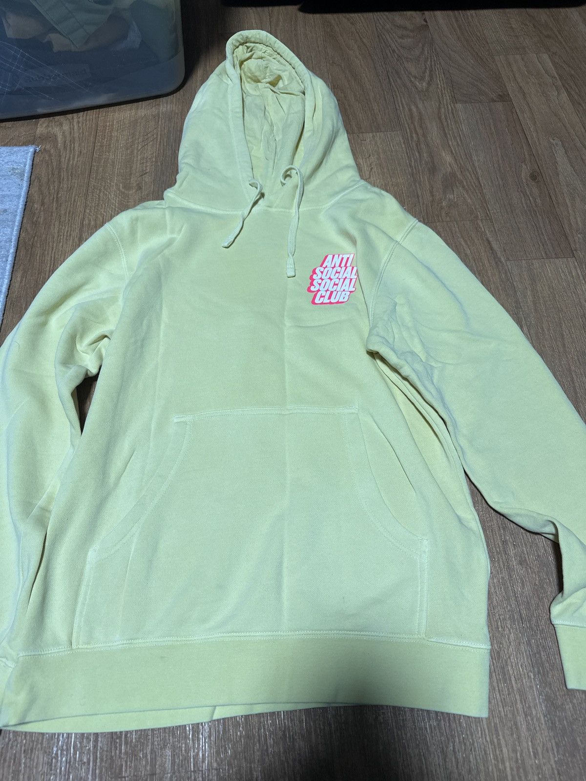 Anti Social Social Club Anti Social Social Club Size Small Blocked Yellow Hoodie Size US S / EU 44-46 / 1 - 3 Thumbnail
