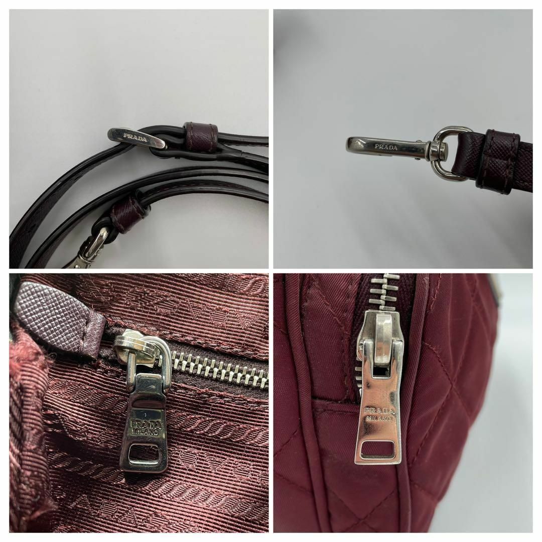 Prada PRADA Granato Tessuto Crossbody Sling Bag Size ONE SIZE - 9 Thumbnail