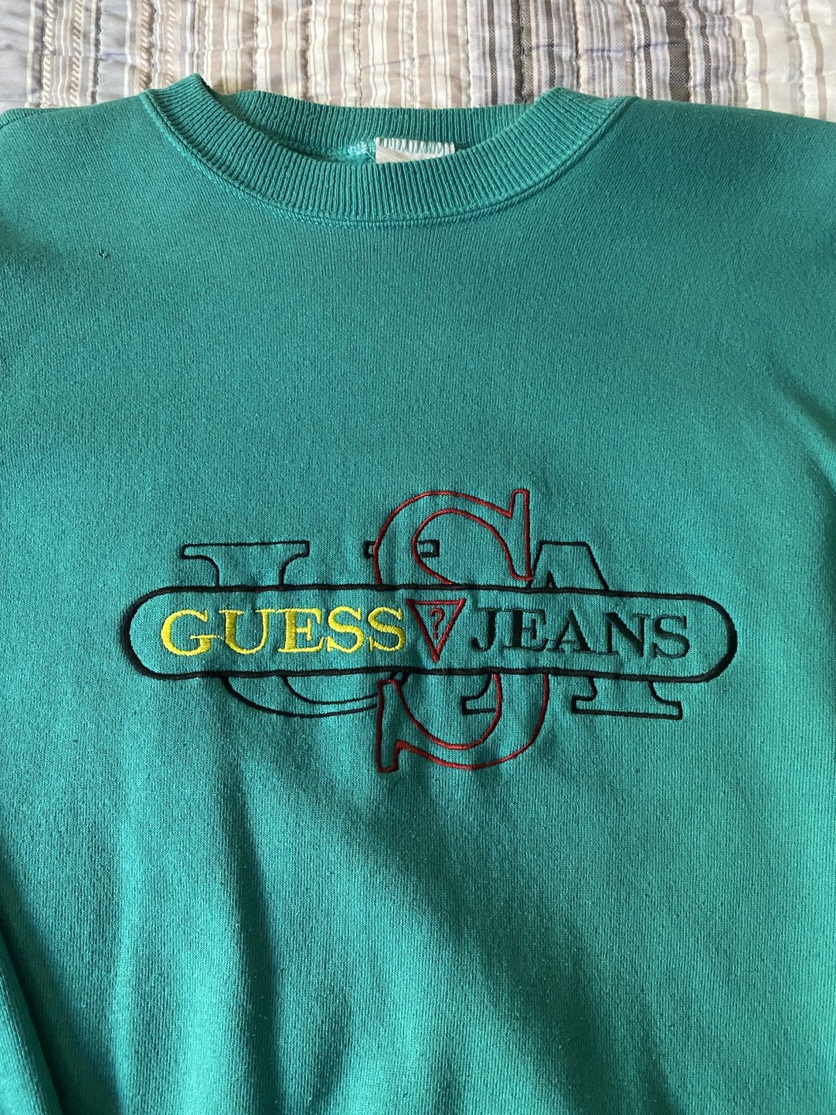 Guess Vintage Guess Crewneck Large Size US L / EU 52-54 / 3 - 2 Thumbnail