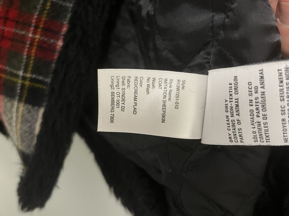 R13 Imitation sheepskin coat. Medium Size M / US 6-8 / IT 42-44 - 7 Thumbnail
