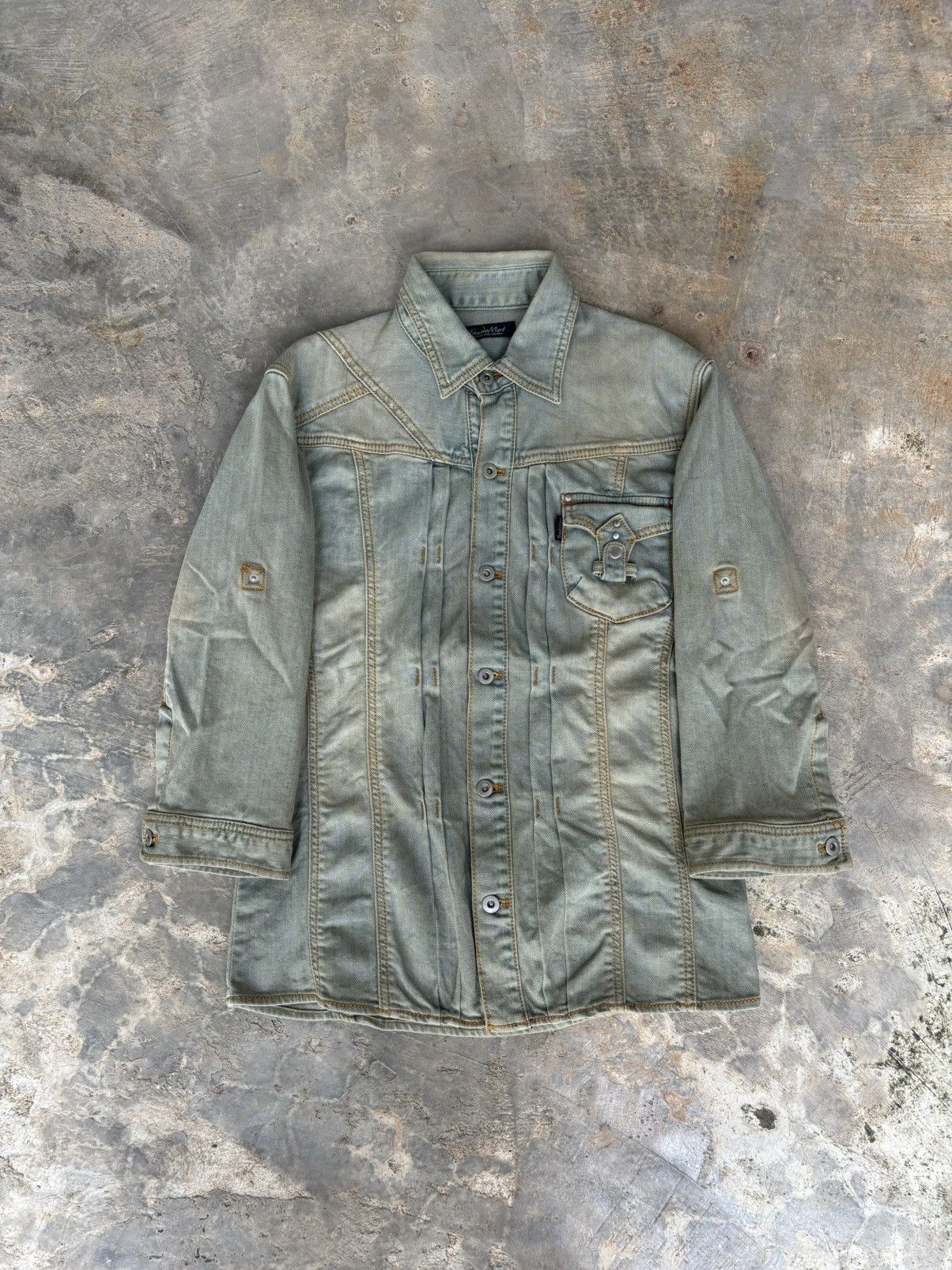 Tornado Mart Tornado Mart Refined Real Clothes Denim Jacket Size US M / EU 48-50 / 2 - 1 Thumbnail