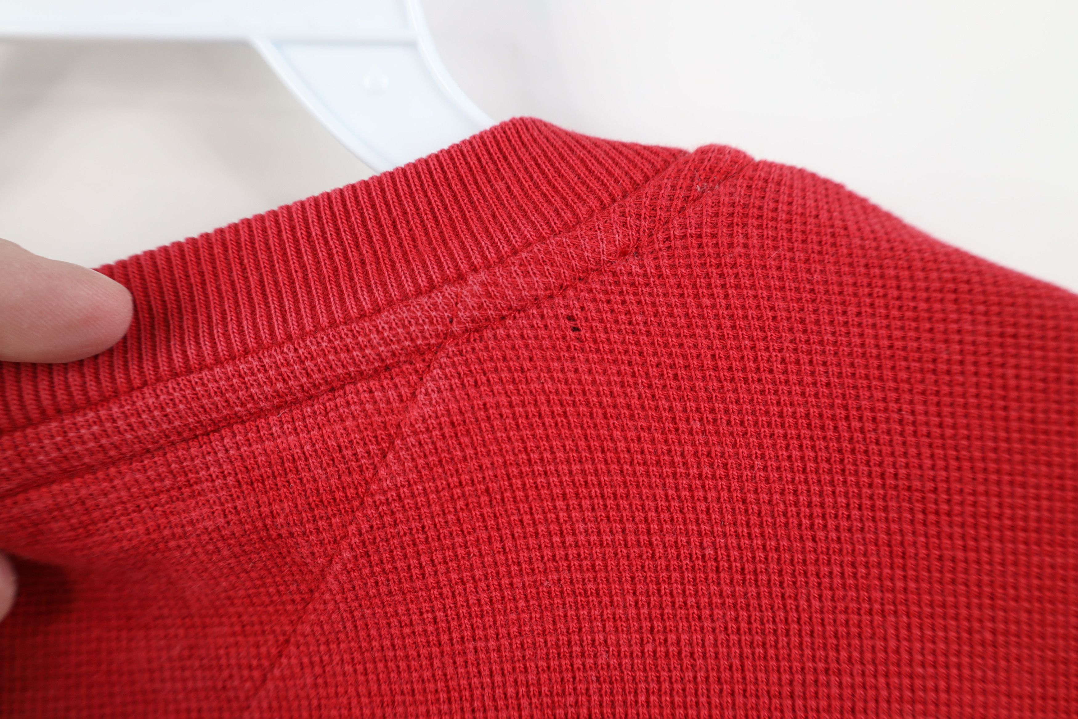 Tommy Hilfiger Vintage 90s Tommy Hilfiger Thermal Knit Long Sleeve T-Shirt Size US M / EU 48-50 / 2 - 10 Thumbnail