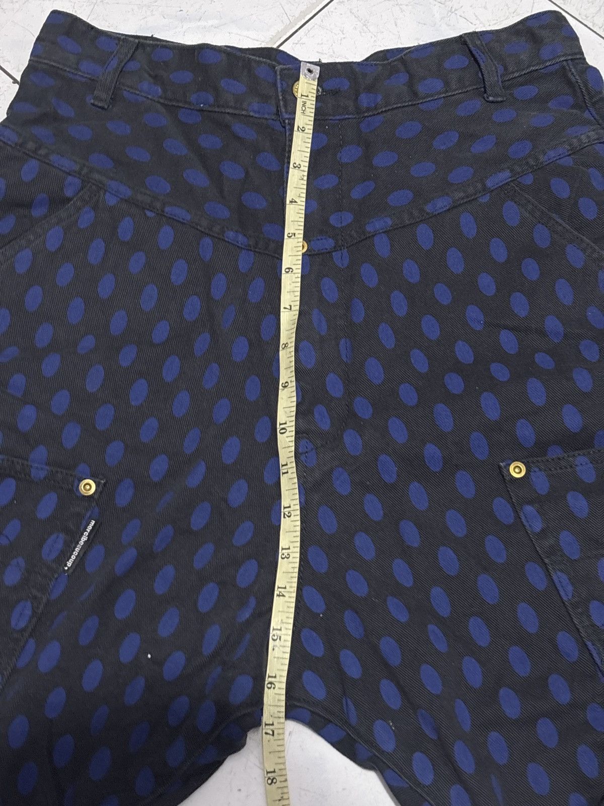 Issey Miyake 🔥Archival Mercibeaucoup Polka Dot Balloon Pants Size US 30 / EU 46 - 4 Thumbnail