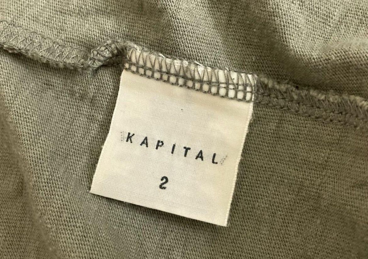 Kapital Kapital Hyakucho Tiger Souvenir Embroidered T-Shirt Size US M / EU 48-50 / 2 - 3 Thumbnail
