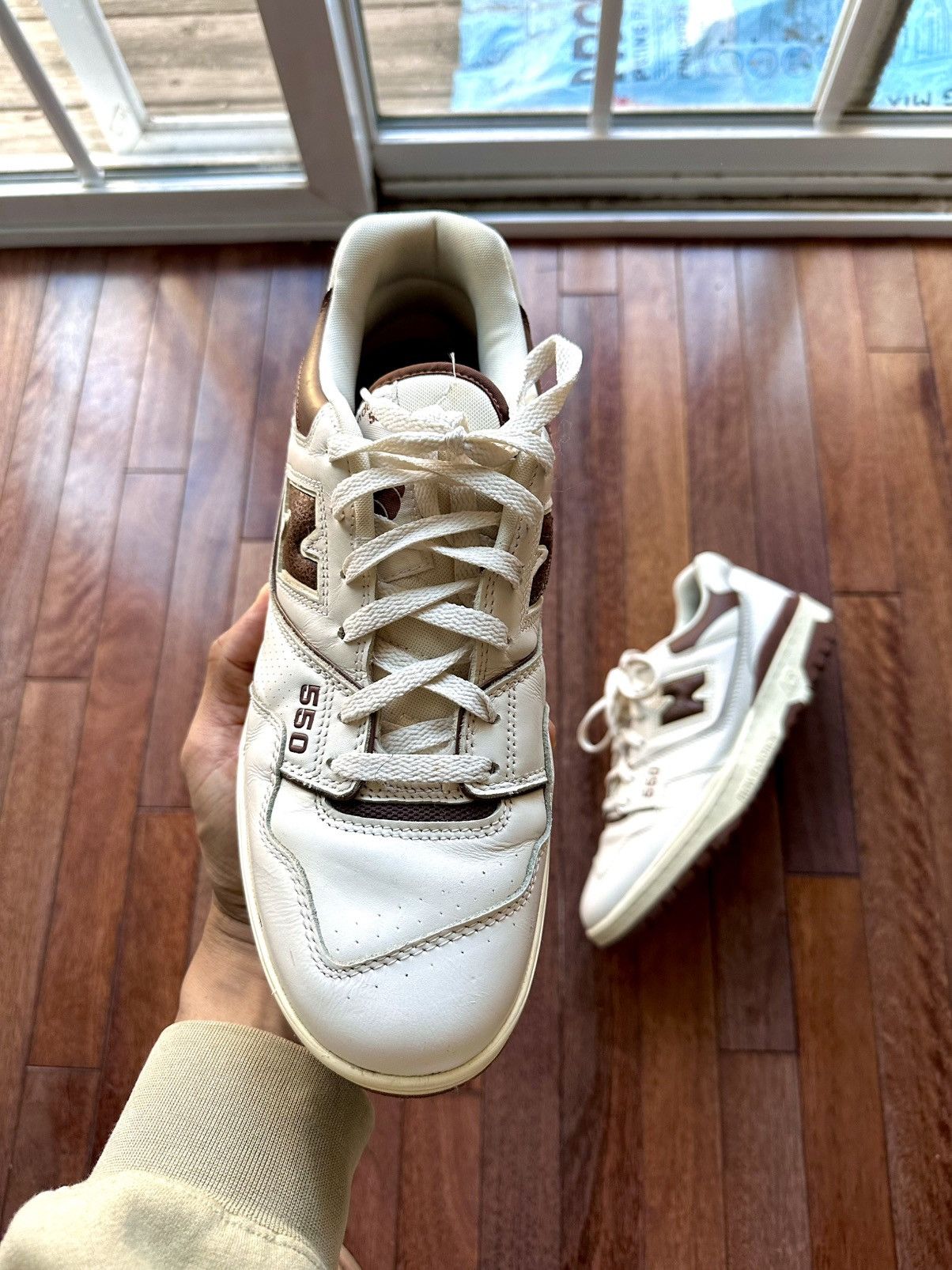Aime Leon Dore × New Balance New Balance x Aime Leon Dore 550 - Brown - size 12 Size US 12 / EU 45 - 4 Thumbnail