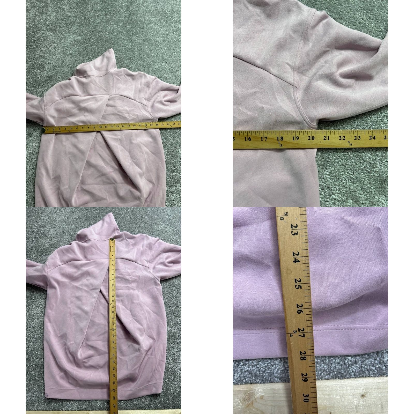 Lululemon Lululemon Tunic 6 Pink Turtle Neck Modal Blend Stretch Quick Drying Loose Womens Size M / US 6-8 / IT 42-44 - 8 Thumbnail
