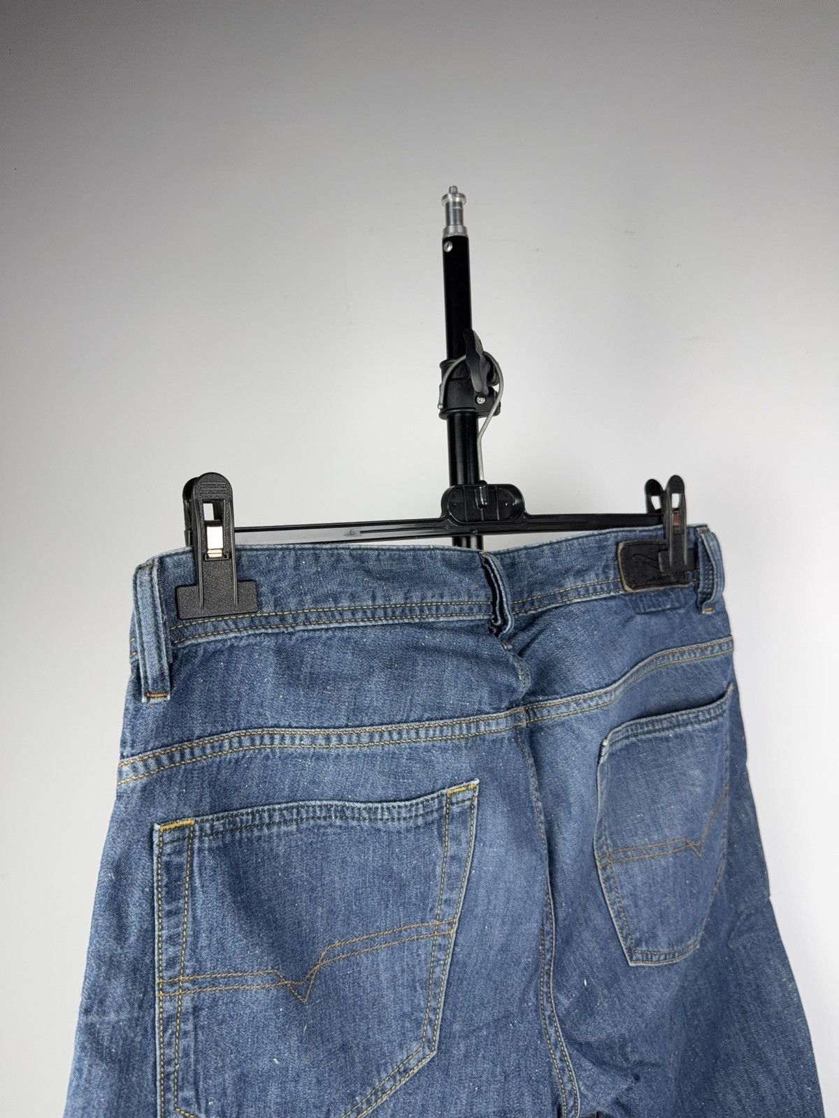 Diesel Diesel Vintage Denim Long Shorts Y2K Blue Jean 00s Italy Size US 30 / EU 46 - 8 Thumbnail