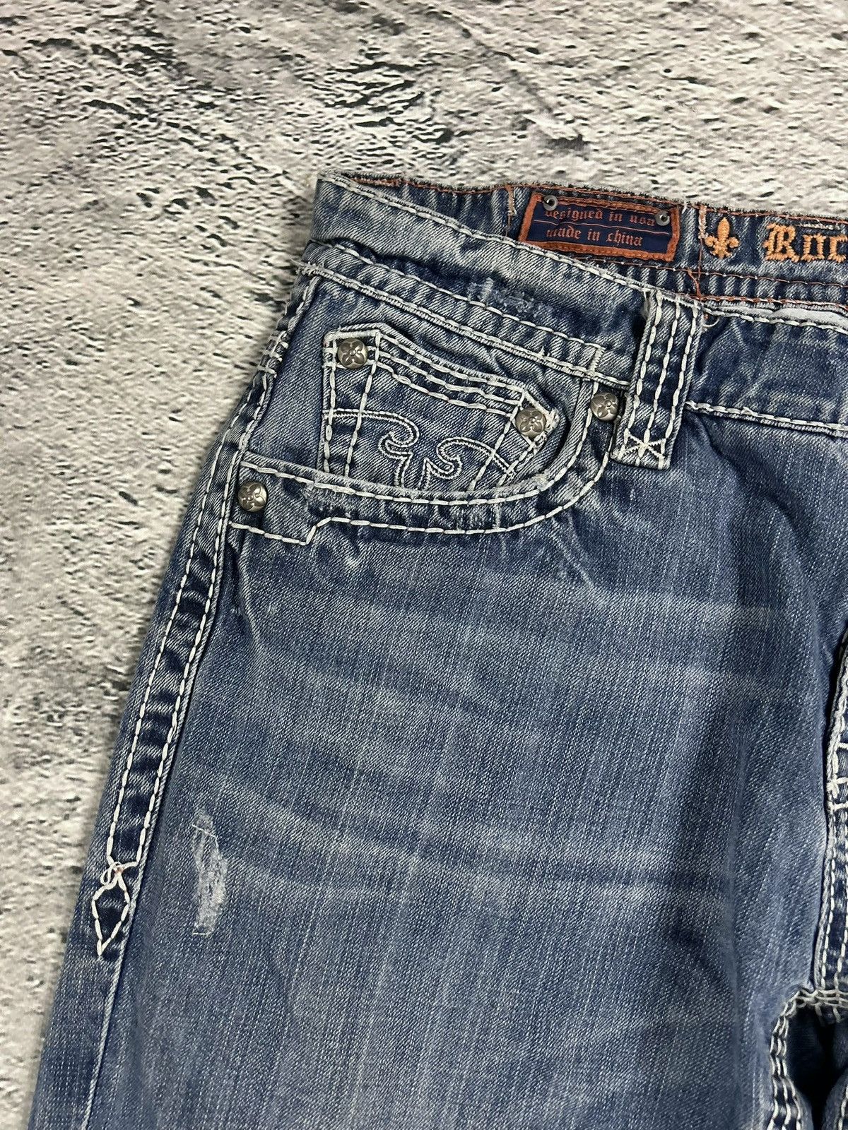 Rock Revival Rock Revival washed jeans Y2K relaxed Tallon Size US 36 / EU 52 - 8 Thumbnail