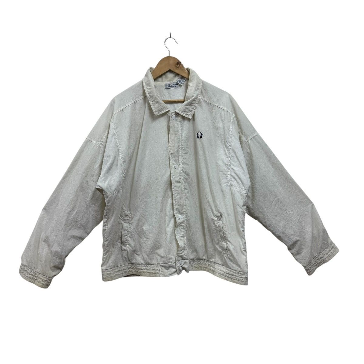 Fred Perry Vintage Fred Perry Jacket Windbreaker Size US XL / EU 56 / 4 - 1 Thumbnail