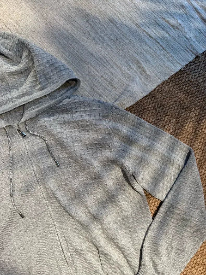 Loro Piana Loro Piana Silk Blended Hooded Zip Leisure Sweater Jacket Size S / US 4 / IT 40 - 5 Thumbnail