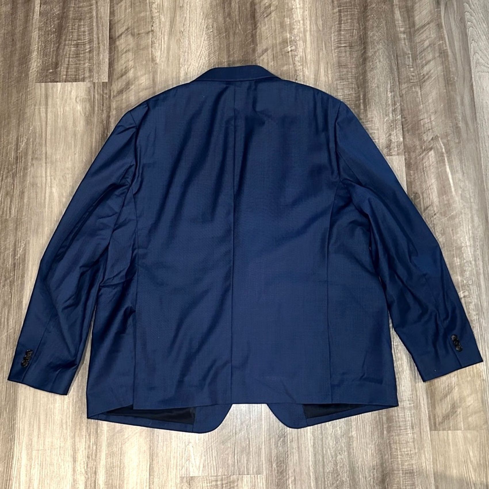 Bonobos Bonobos Wool Sport Coat - 50S Navy Blue 2 Piece Men Regular Size 50S Modern Fit Shirt Jacket Mens Size US M / EU 48-50 / 2 - 3 Thumbnail