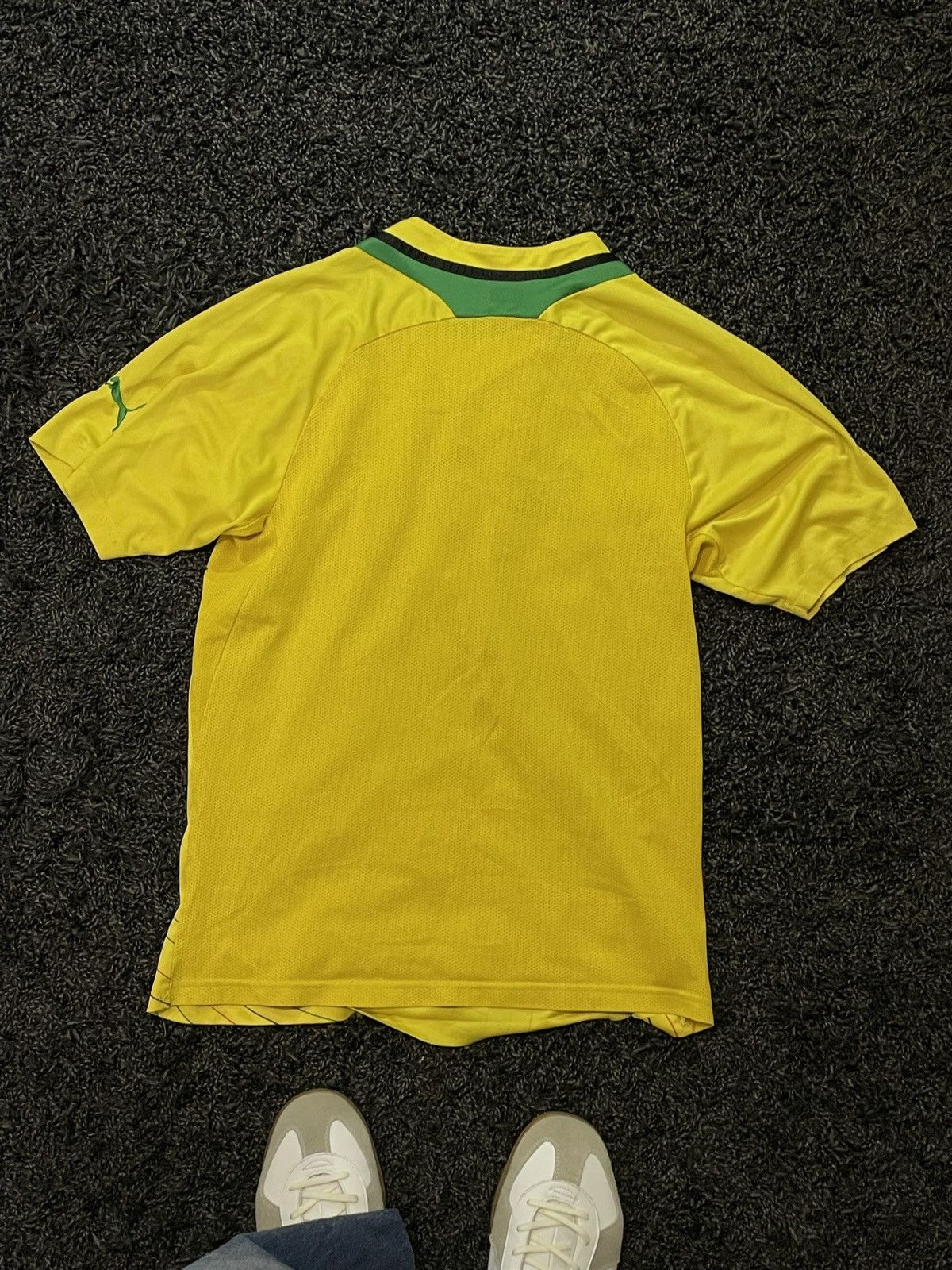 Puma 2013 SOUTH AFRICA PUMA HOME SOCCER JERSEY BLOKECORE Y2K Size US S / EU 44-46 / 1 - 7 Thumbnail