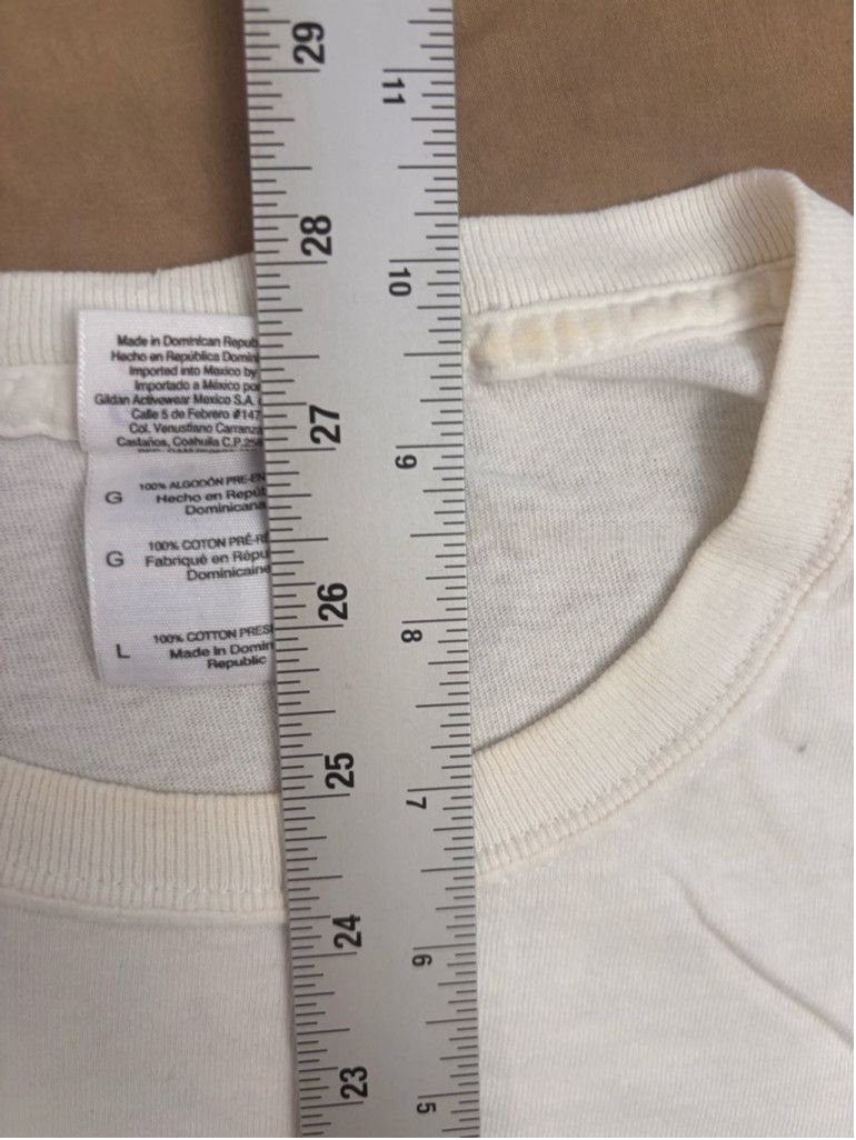 Gildan Men's Gildan Graphic T-shirt Size L White Peach Truck Size US L / EU 52-54 / 3 - 6 Thumbnail