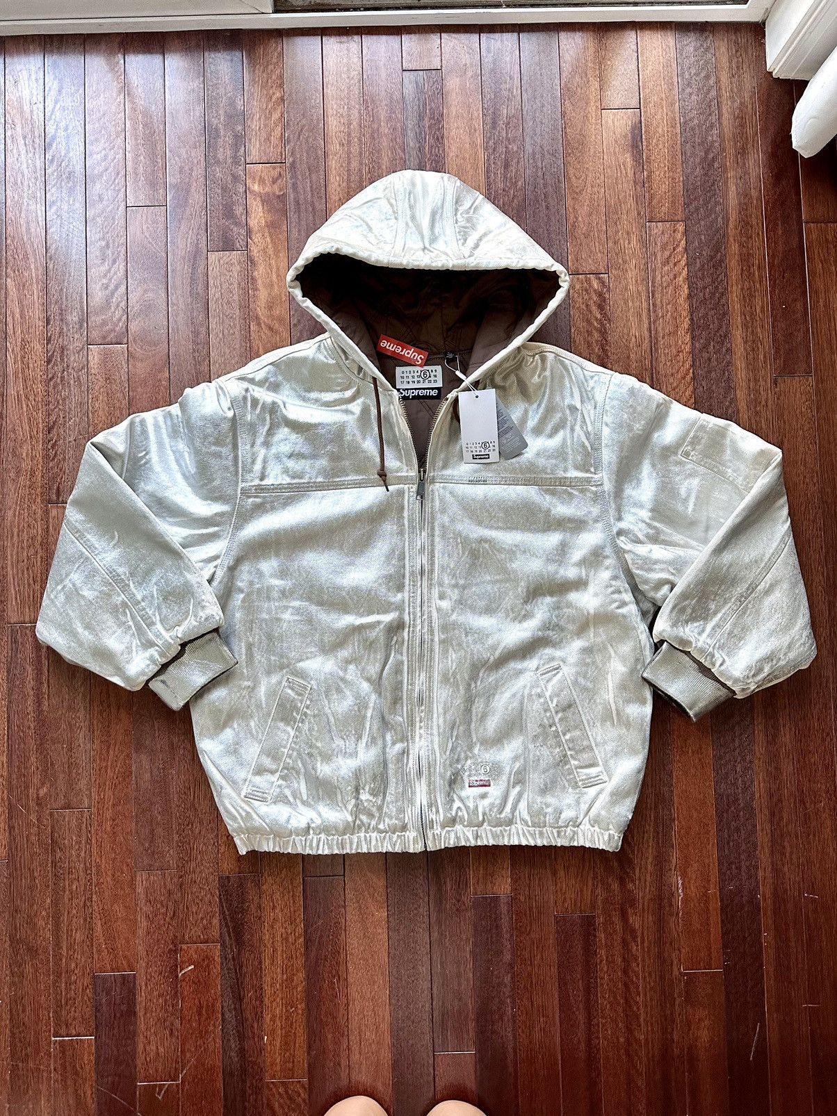 Supreme Supreme x Masion Margiela MM6 Foil Hooded Work Jacket