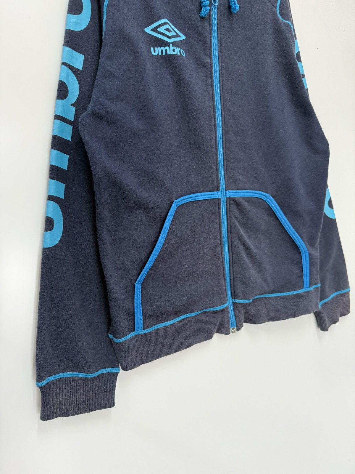 Umbro × Vintage Umbro trainer Sweat Zipper Hoodie Size US M / EU 48-50 / 2 - 3 Thumbnail