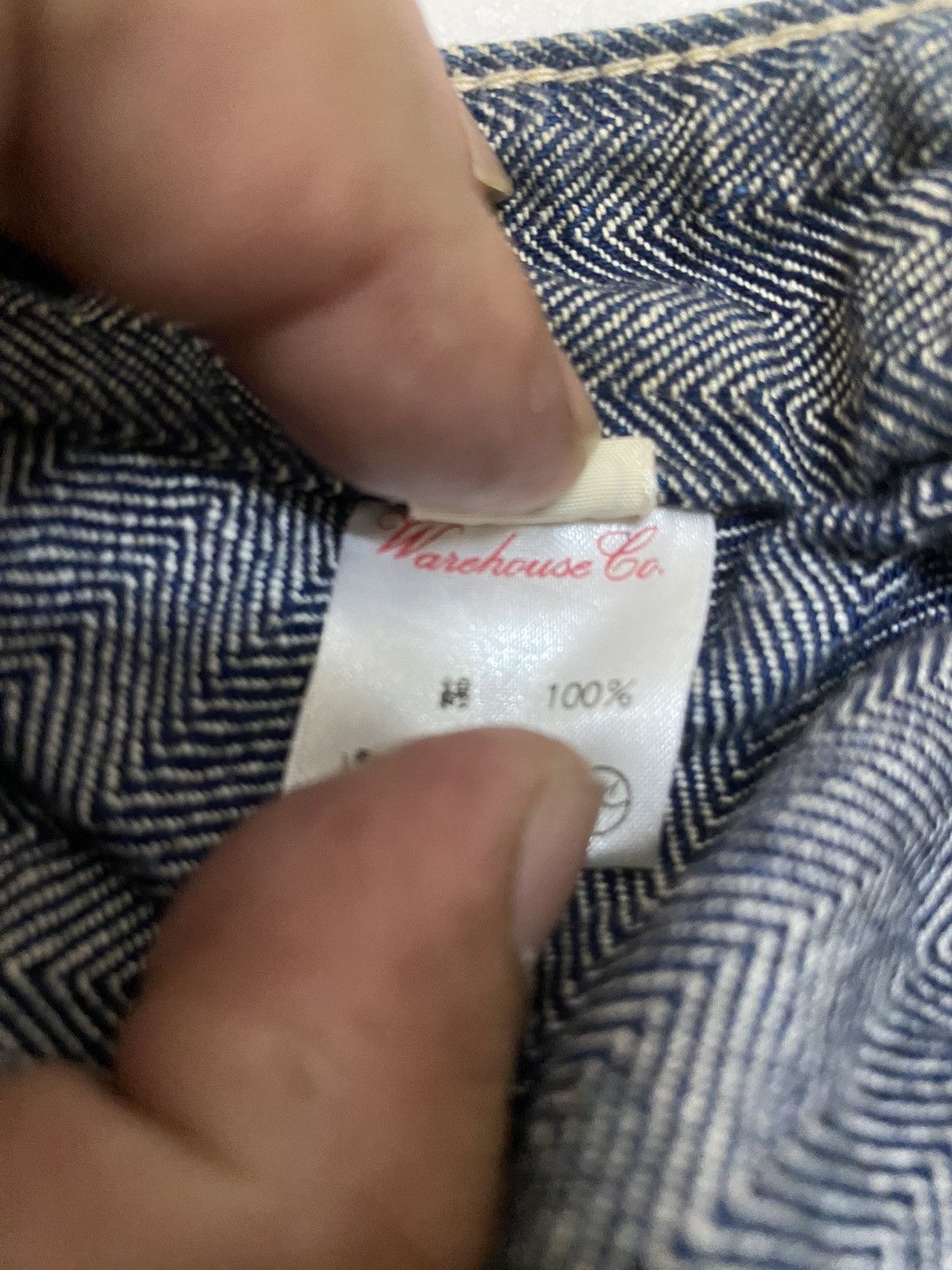 Warehouse × Warehouse & Co. Vintage Warehouse Hickory Stripe Hats Size ONE SIZE - 7 Thumbnail