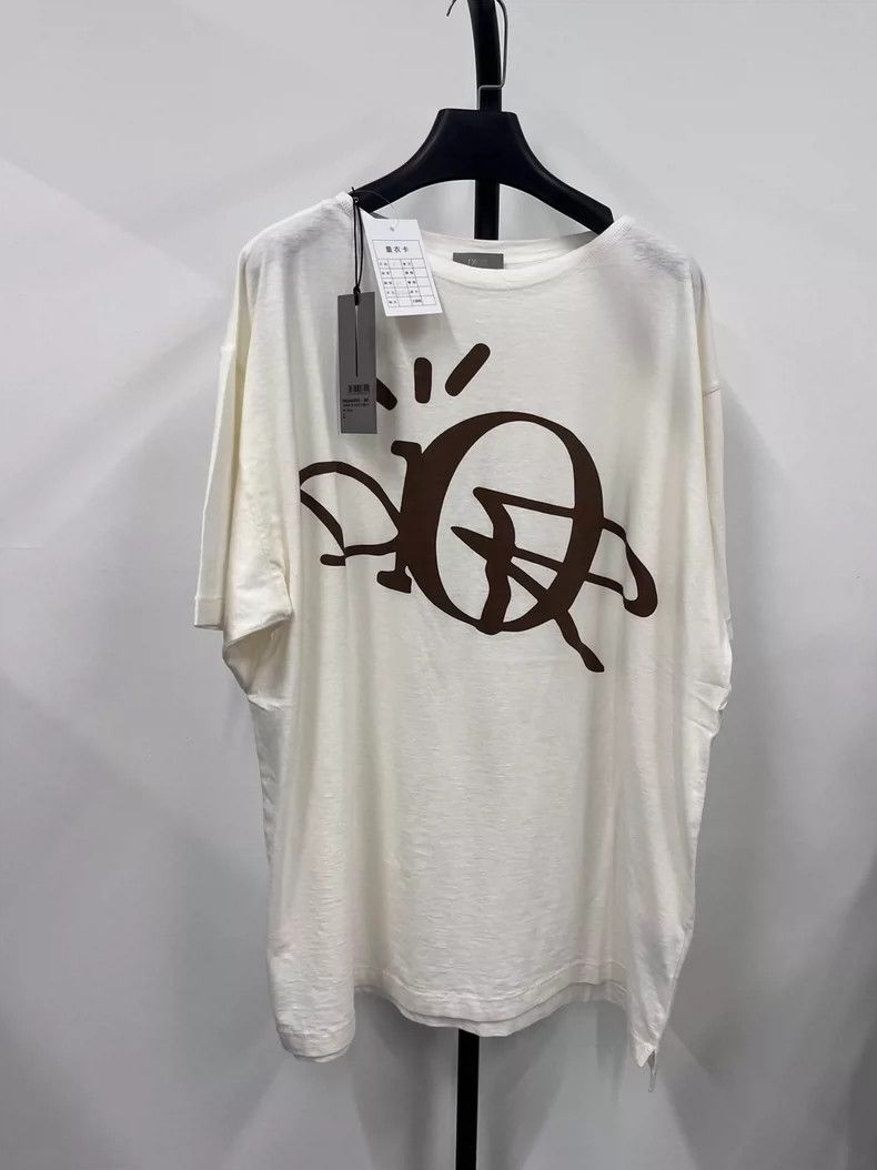 Dior DIOR FW22 monogrammed crewneck short sleeve T-shirt 2504-Ne Size US L / EU 52-54 / 3 - 1 Thumbnail