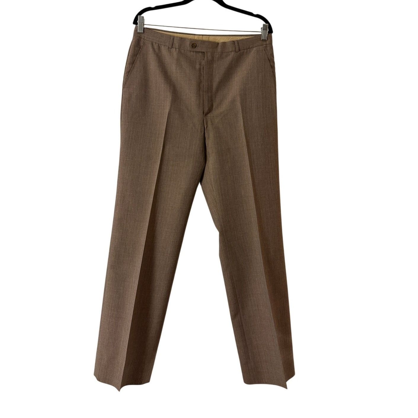 Yves Saint Laurent Vintage Yves Saint Laurent Grodins Wool 2BTN 2 PC Full Suit Size 34R - 3 Thumbnail