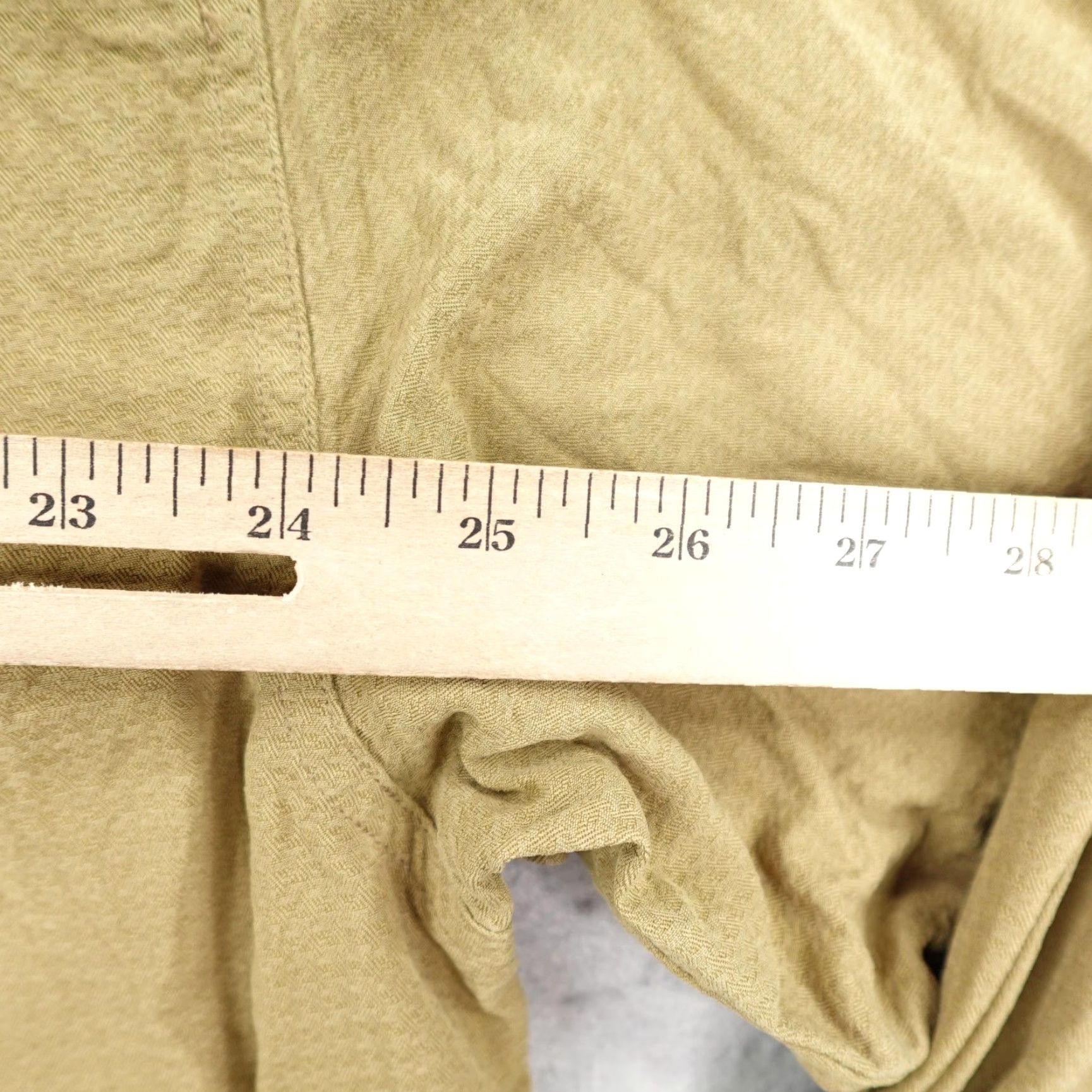 The Territory Ahead Territory Ahead Shirt Mens XL Beige Tan Silk Wool Blend Button Up Field Safari Size US XL / EU 56 / 4 - 6 Thumbnail